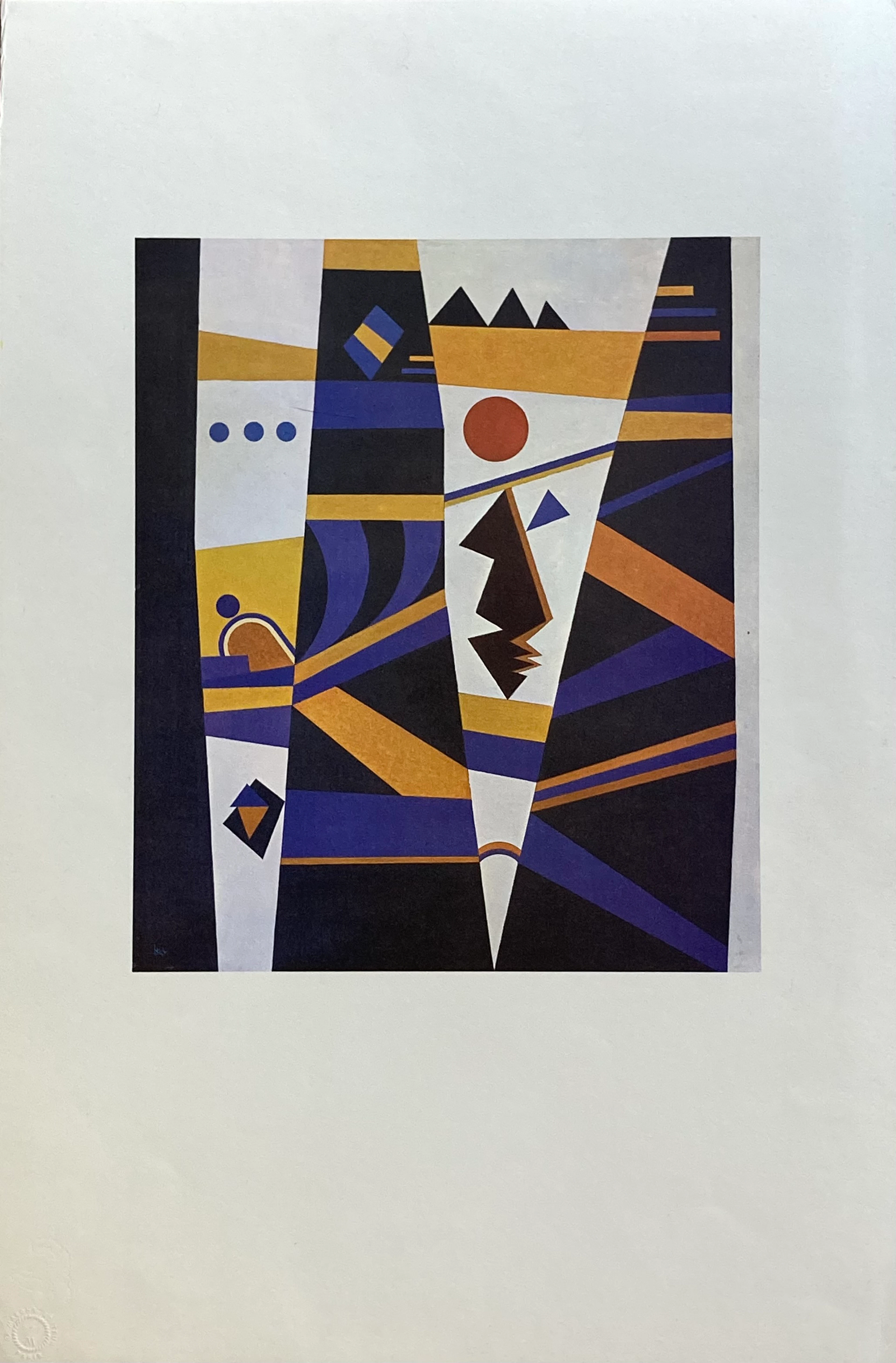 Wassili KANDINSKI - Liaison, photolithographie