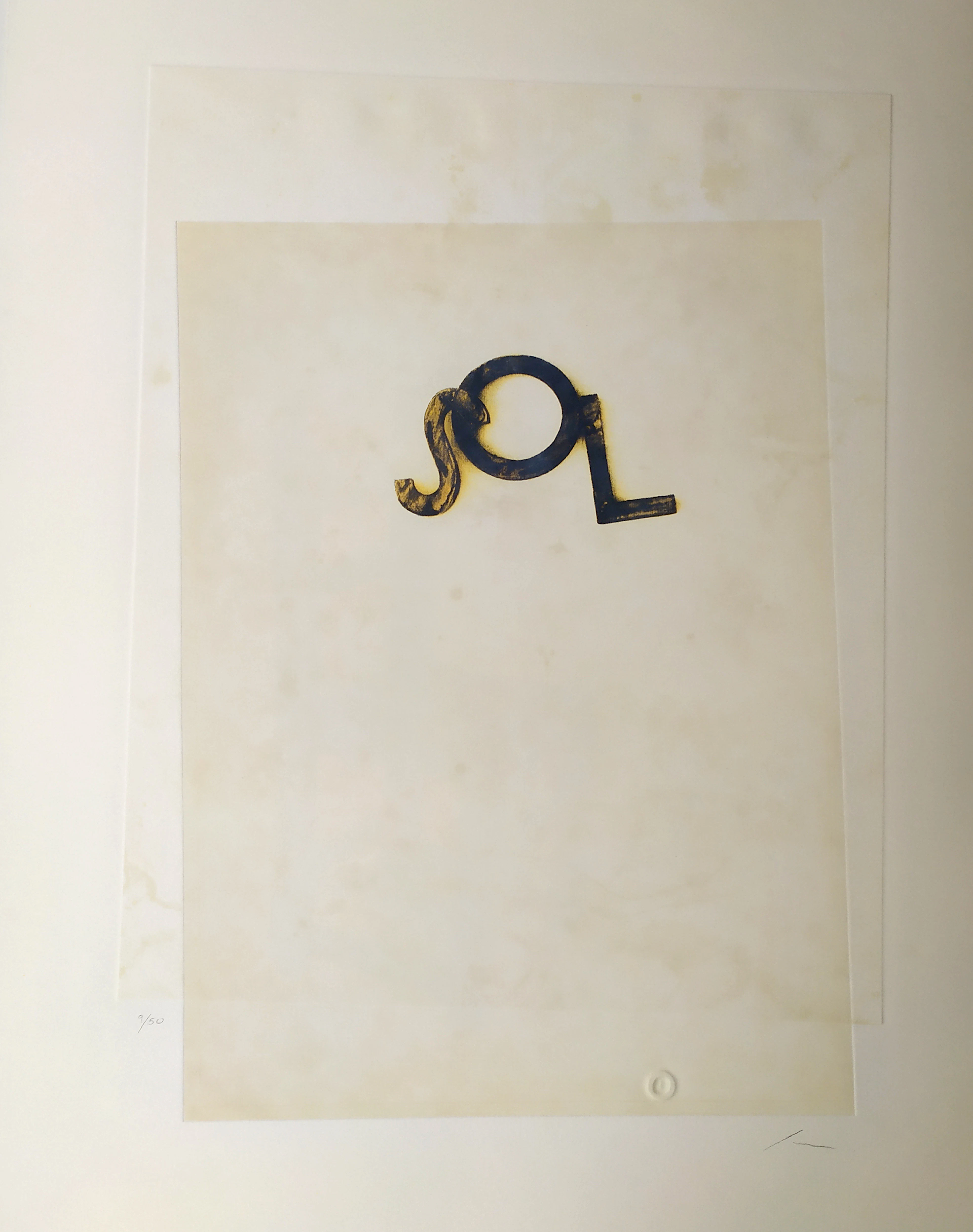Ricardo CALERO - Natural 2, 2002 - Lithographie signée au crayon
