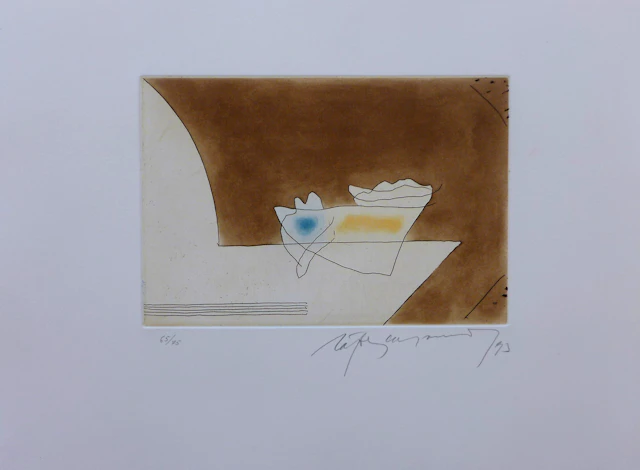 Alberto RAFOLS-CASAMADA - Finestres 5, 1993, Gravure signée