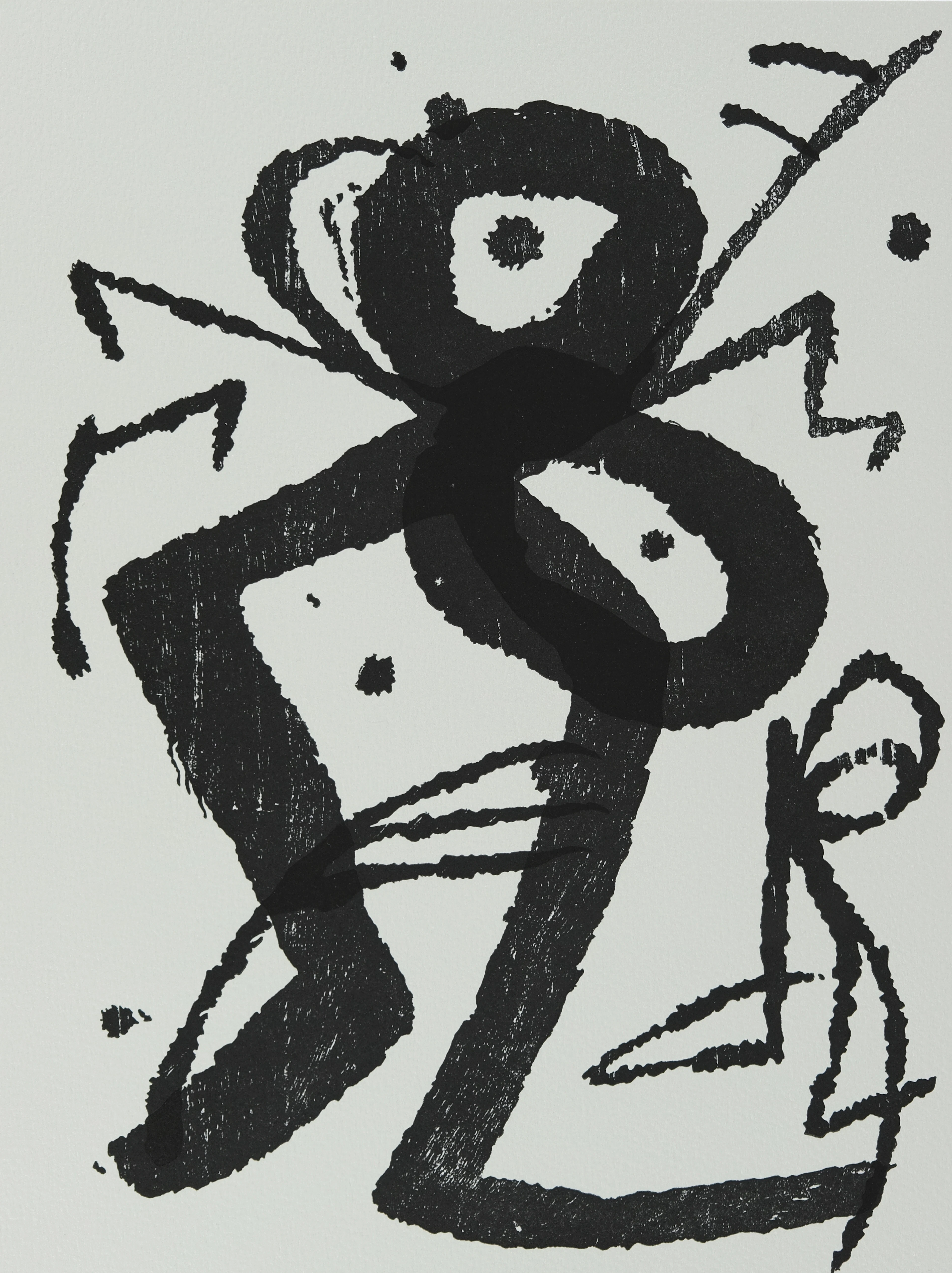 Joan MIRO : Composition surréaliste - Gravure originale