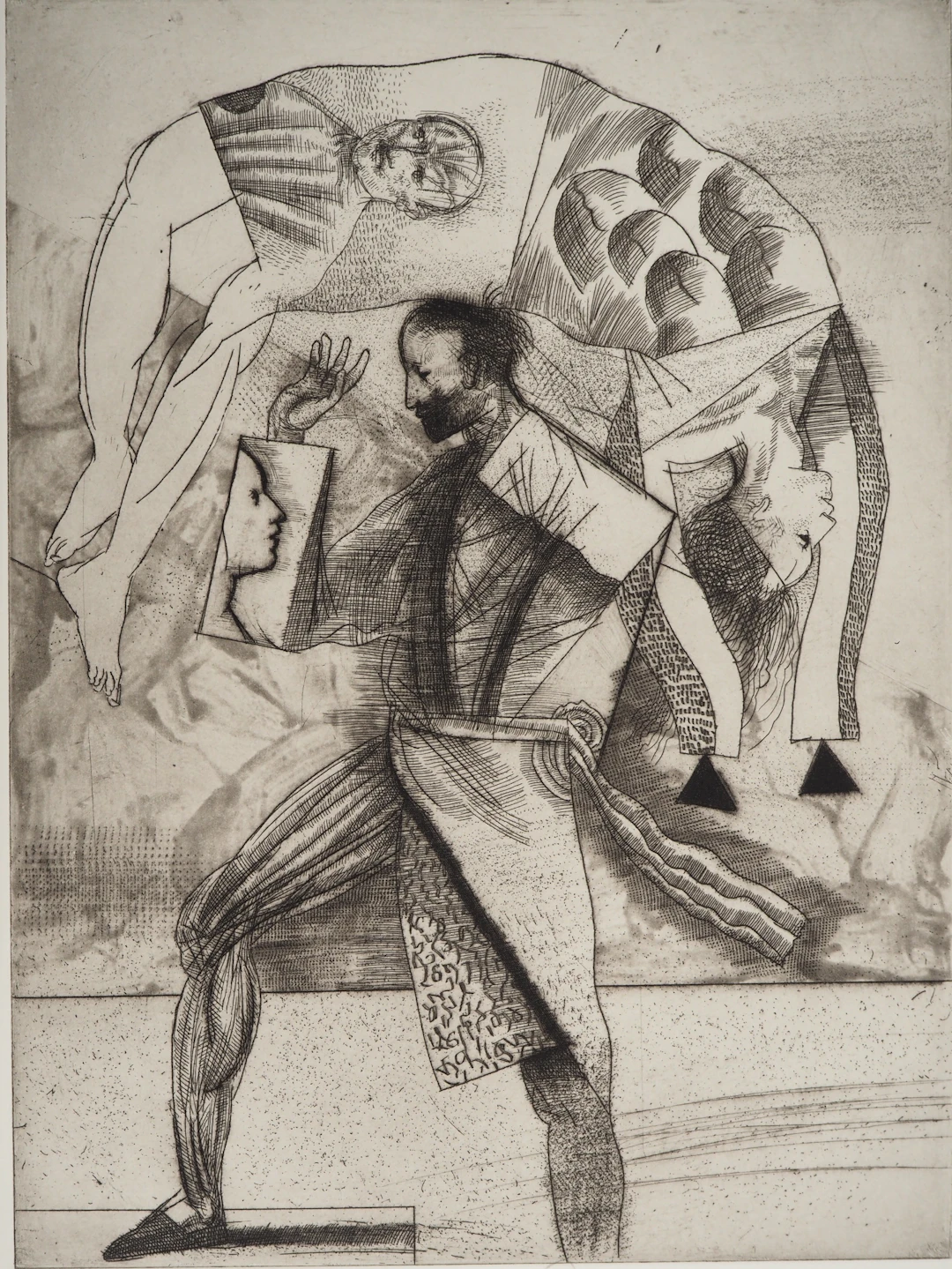 Miguel CONDÉ : Mère Nature, Gravure originale