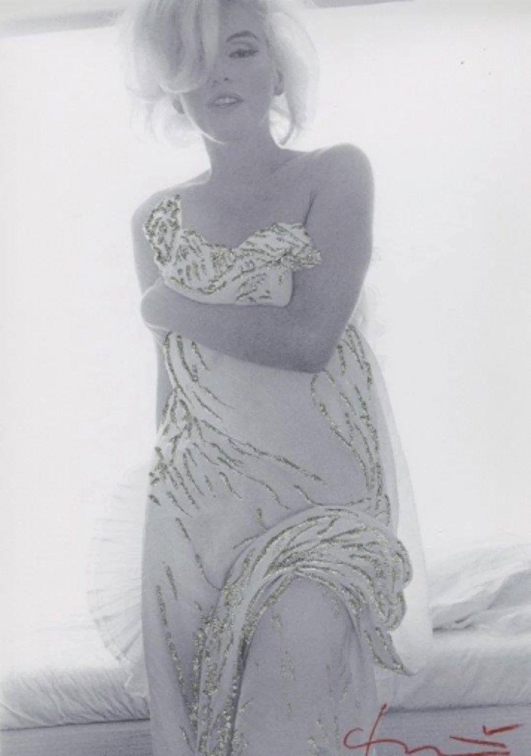 Bert STERN - Marilyn, Jeweled Toga - Photographie rehaussée