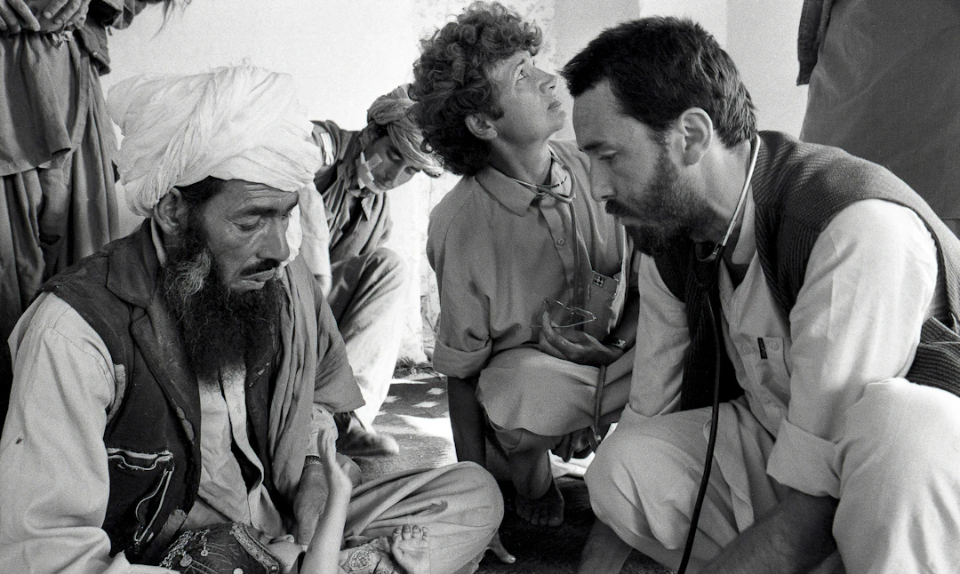 José Nicolas - Dispensaire de Médecin du Monde, Afghanistan, 1984