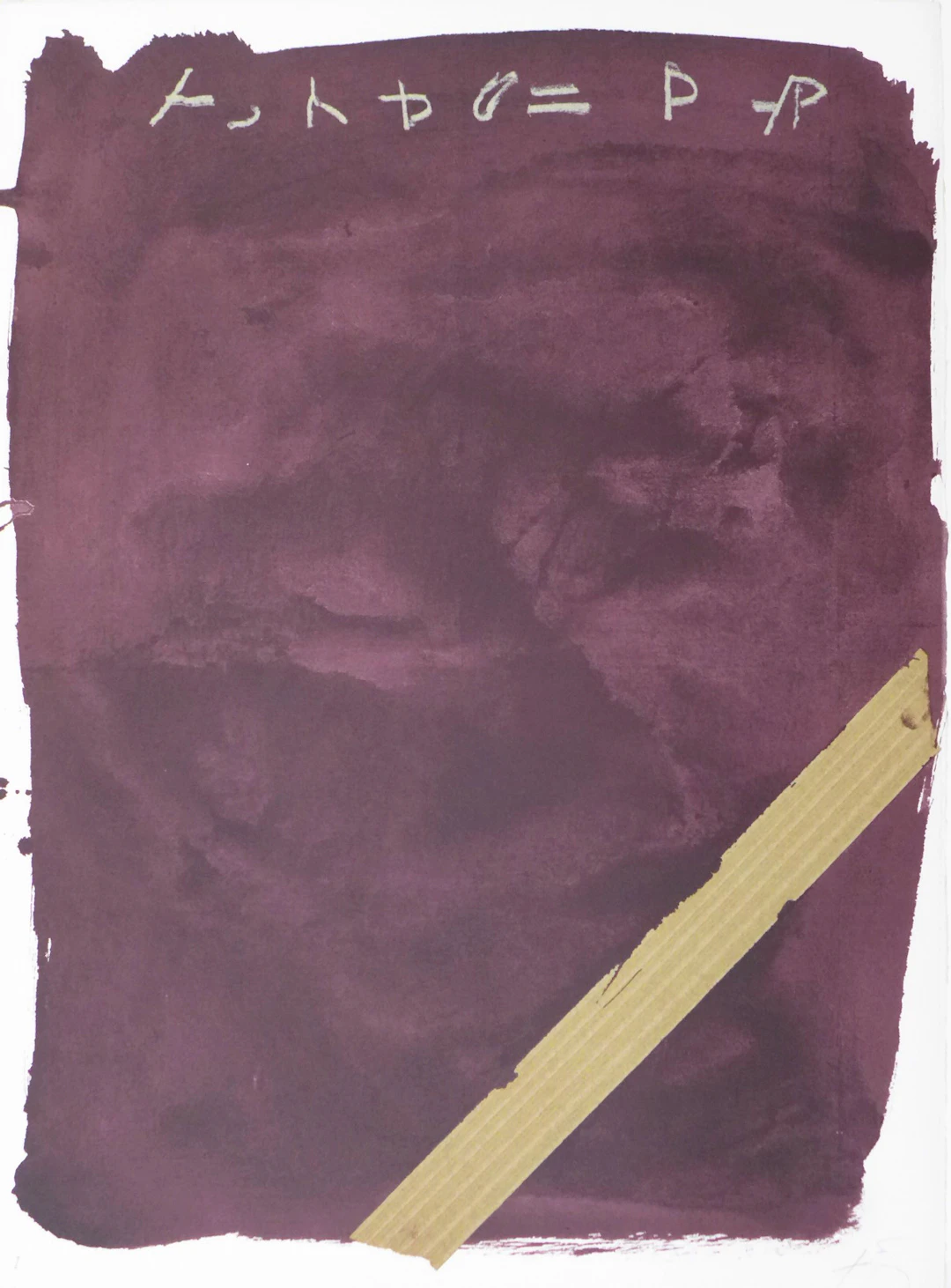 Antoni TAPIES - Llambrec 13, 1975, lithographie