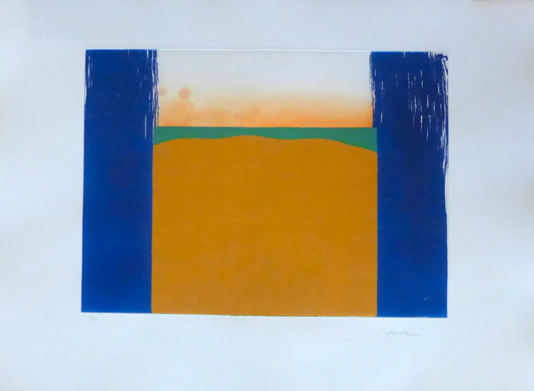 Alfons BORRELL PALAZON - Illes 3, 1997 - Gravure originale signée au crayon