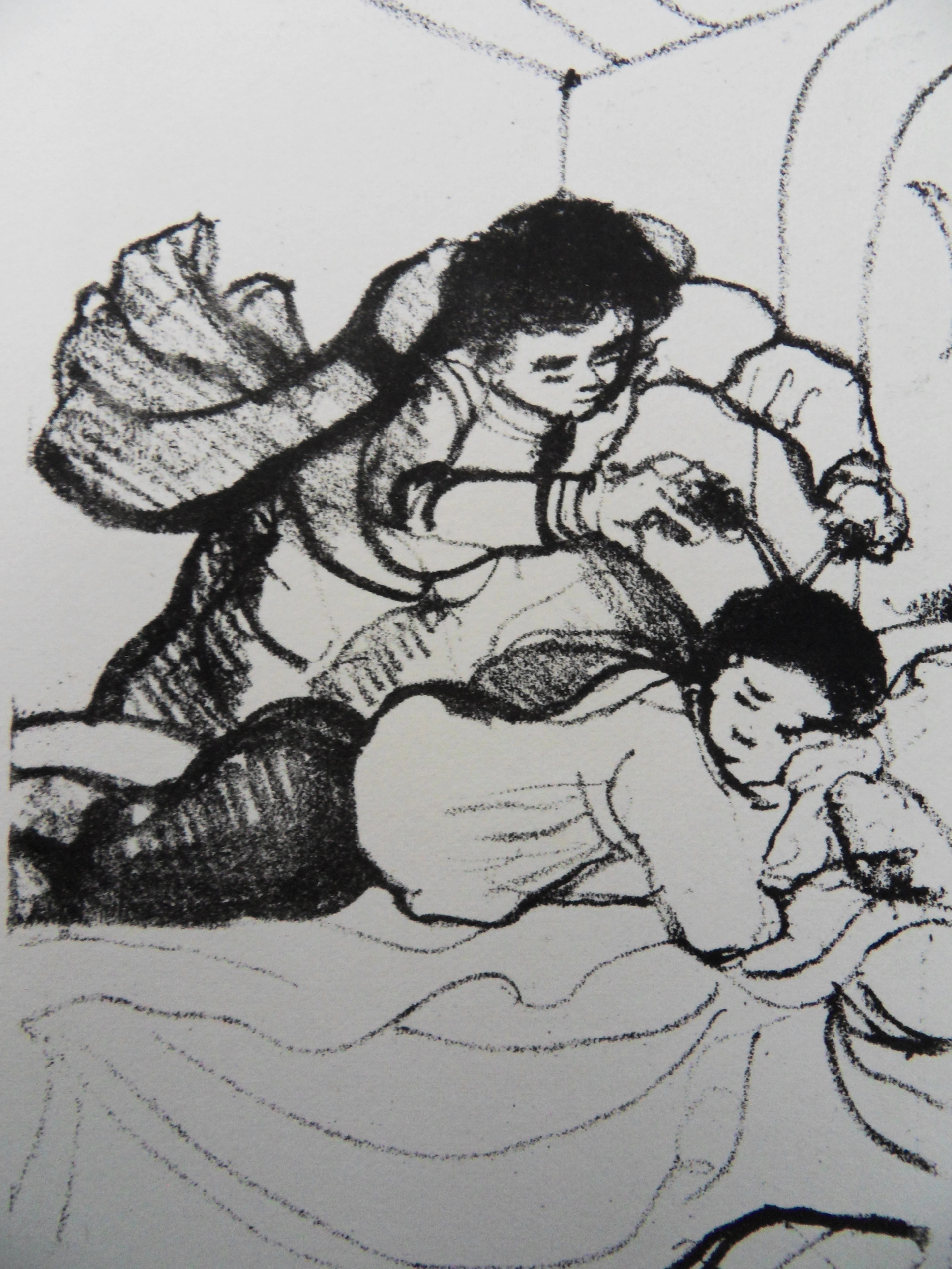 André DERAIN : Le voleur - Lithographie originale signée