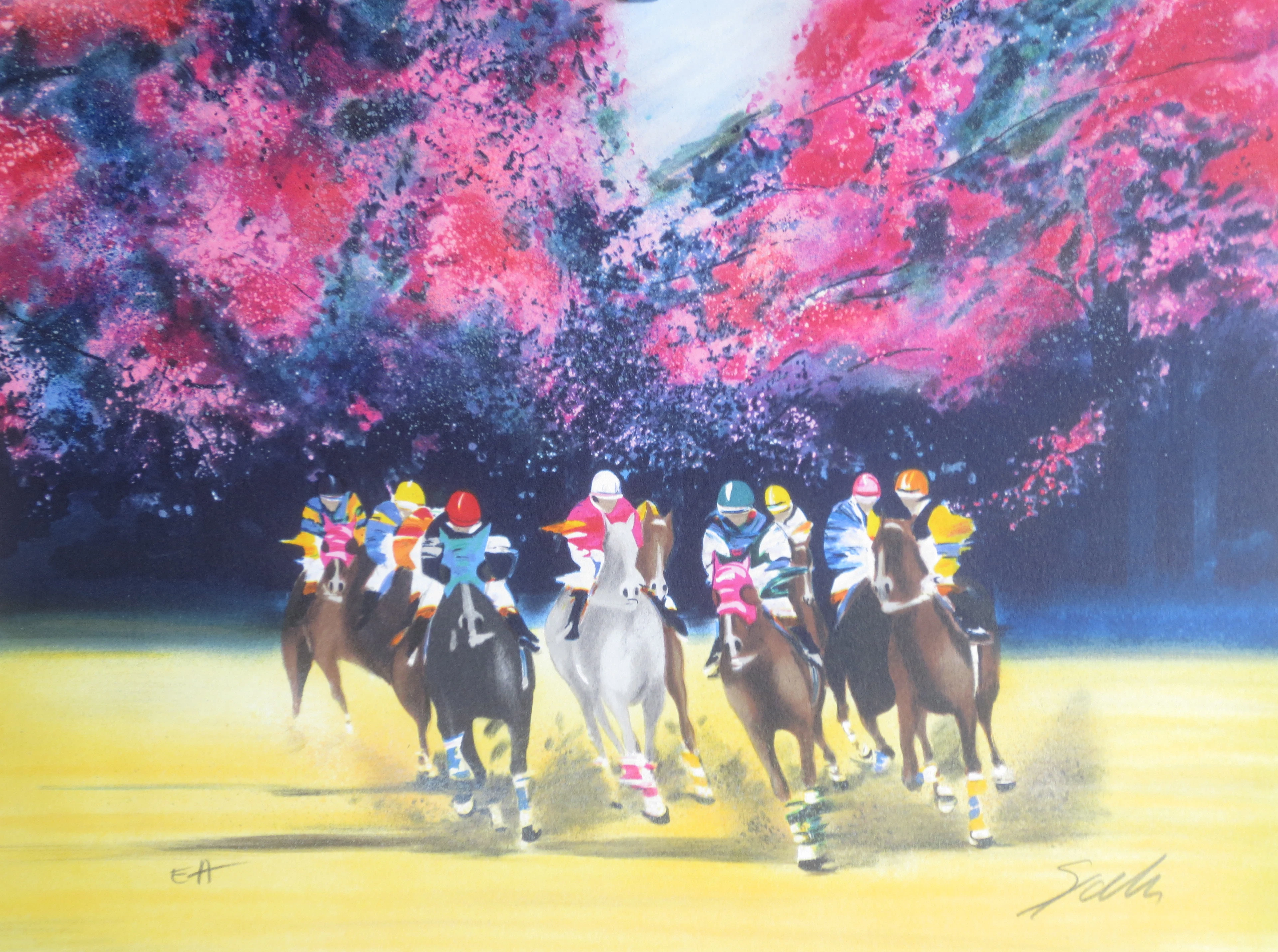 Victor SPAHN - Le Printemps - Lithographie signée au crayon