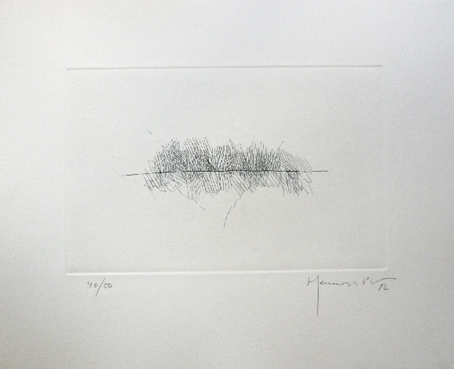 Joan PIJUAN HERNANDEZ - PJ 4, 1982 - Gravure signée au crayon