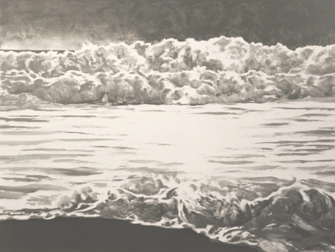 April GORNIK - Sea edge, 2011 - Lithographie signée au crayon