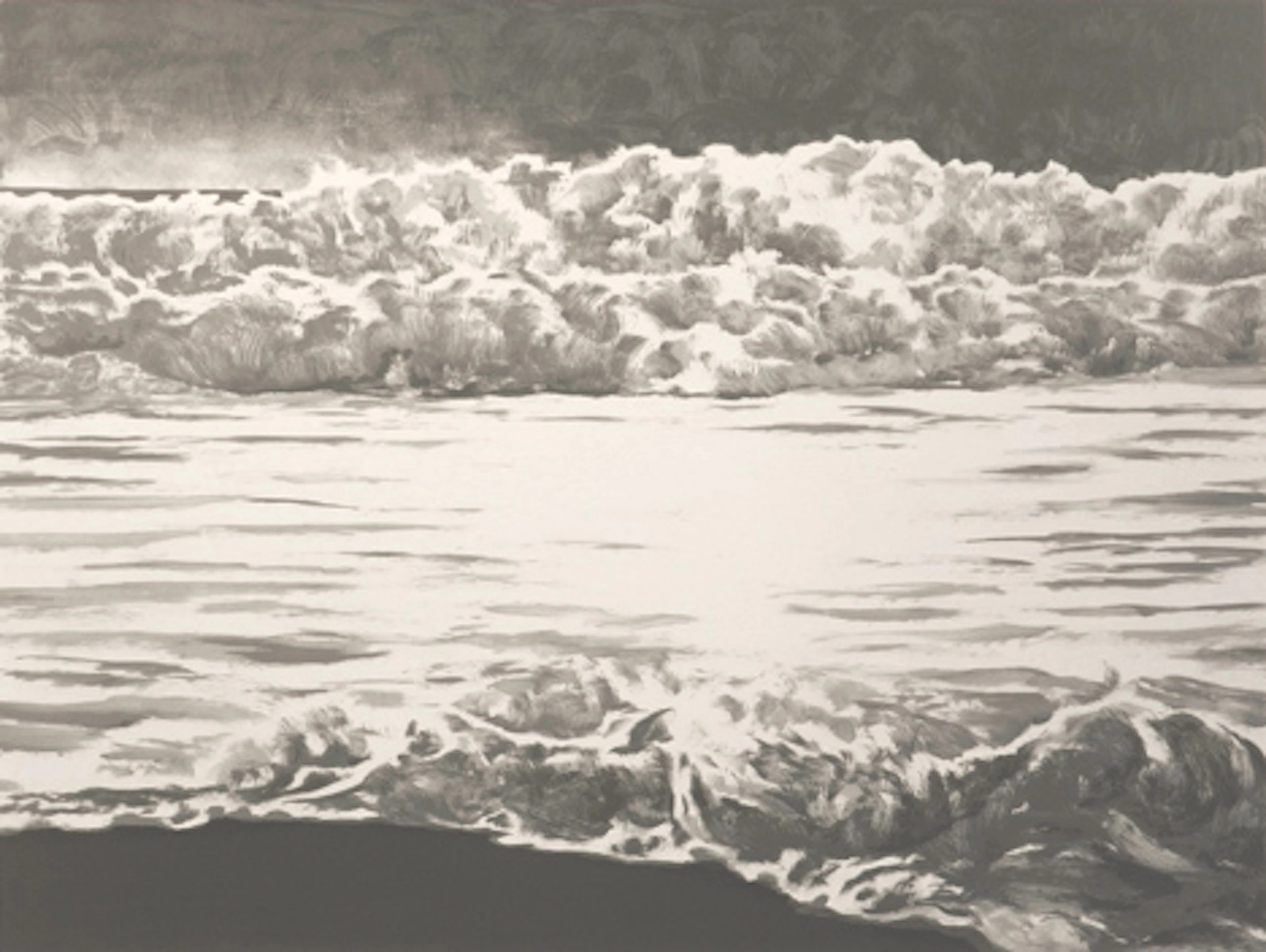 April GORNIK - Sea edge, 2011 - Lithographie signée au crayon
