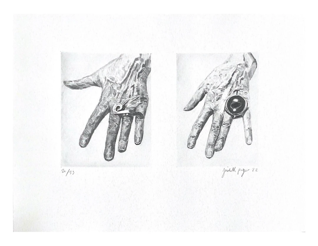 Judith Prigent Tirage édition limitée « Les Mains de Charlotte »