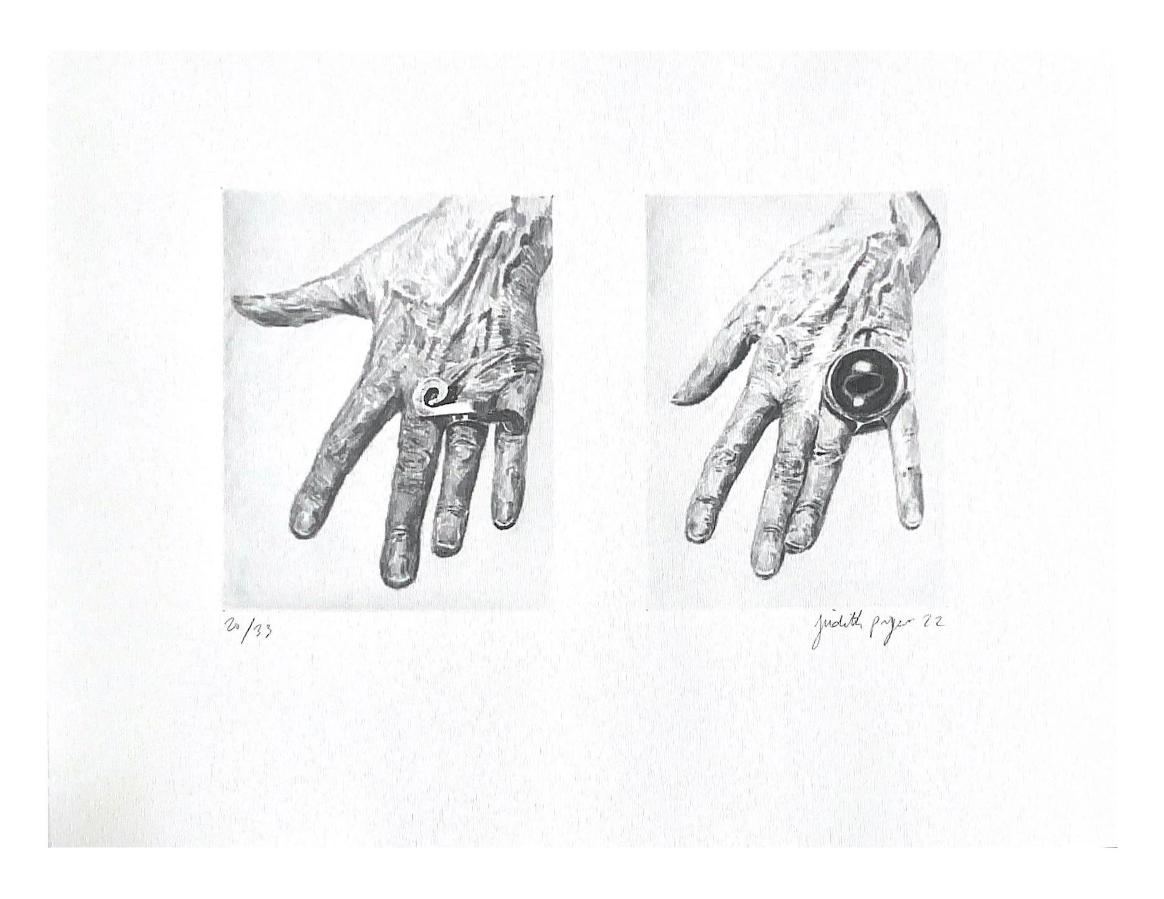 Judith Prigent Tirage édition limitée « Les Mains de Charlotte »