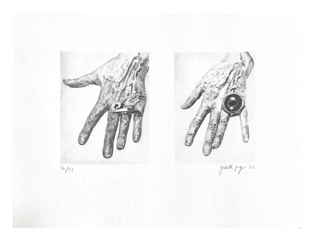 Judith Prigent Tirage édition limitée « Les Mains de Charlotte »