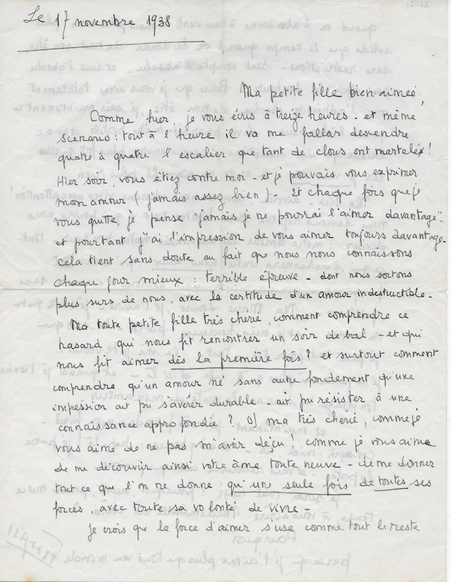 François MITTERRAND – Lettre autographe signée à Catherine Langeais