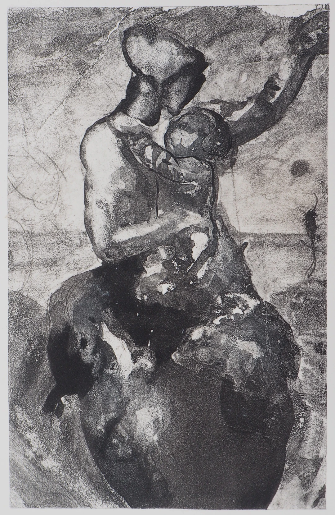 Auguste RODIN (d’après) - Mère et enfant, 1897 - Gravure
