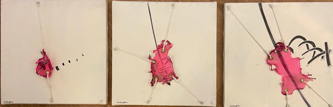 MEDAGLINI - Triptyque E1 - E2 - E3, 1995 - Triptyque