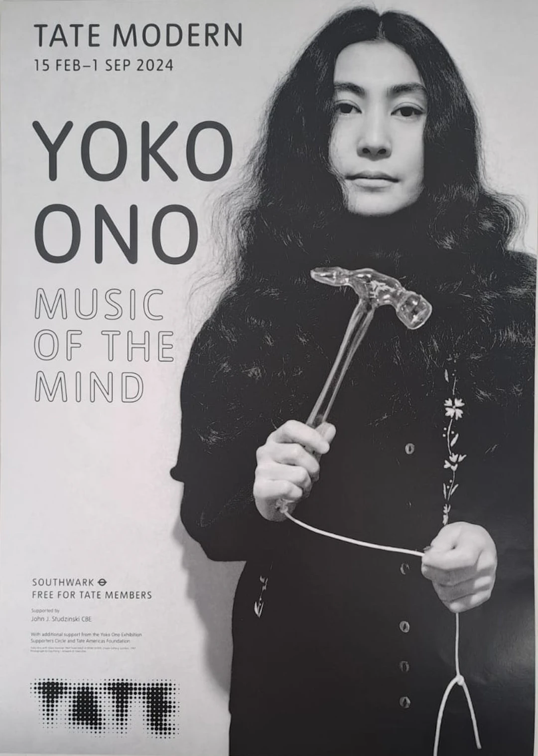 Yoko Ono - Music of the mind - Affiche