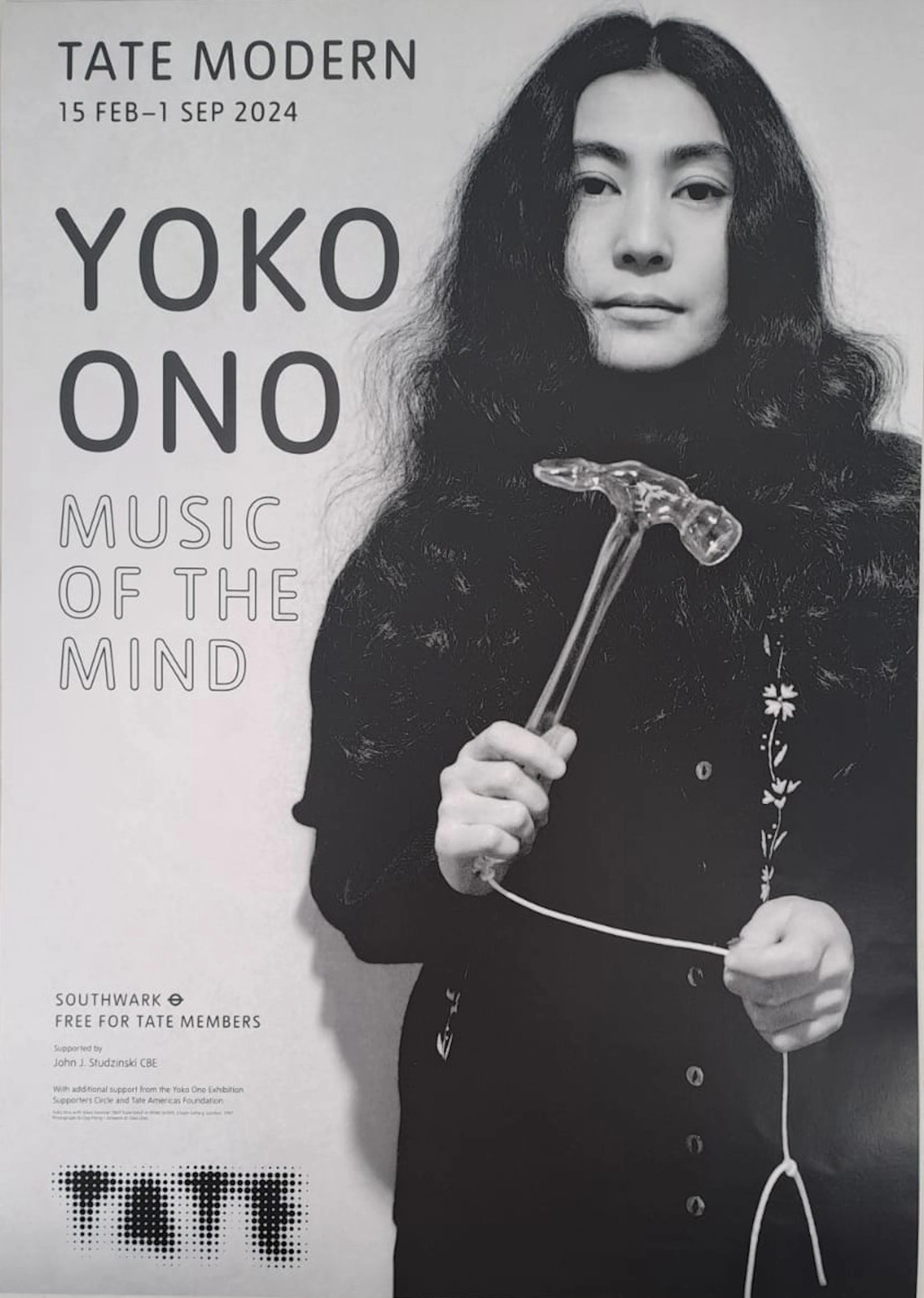 Yoko Ono - Music of the mind - Affiche