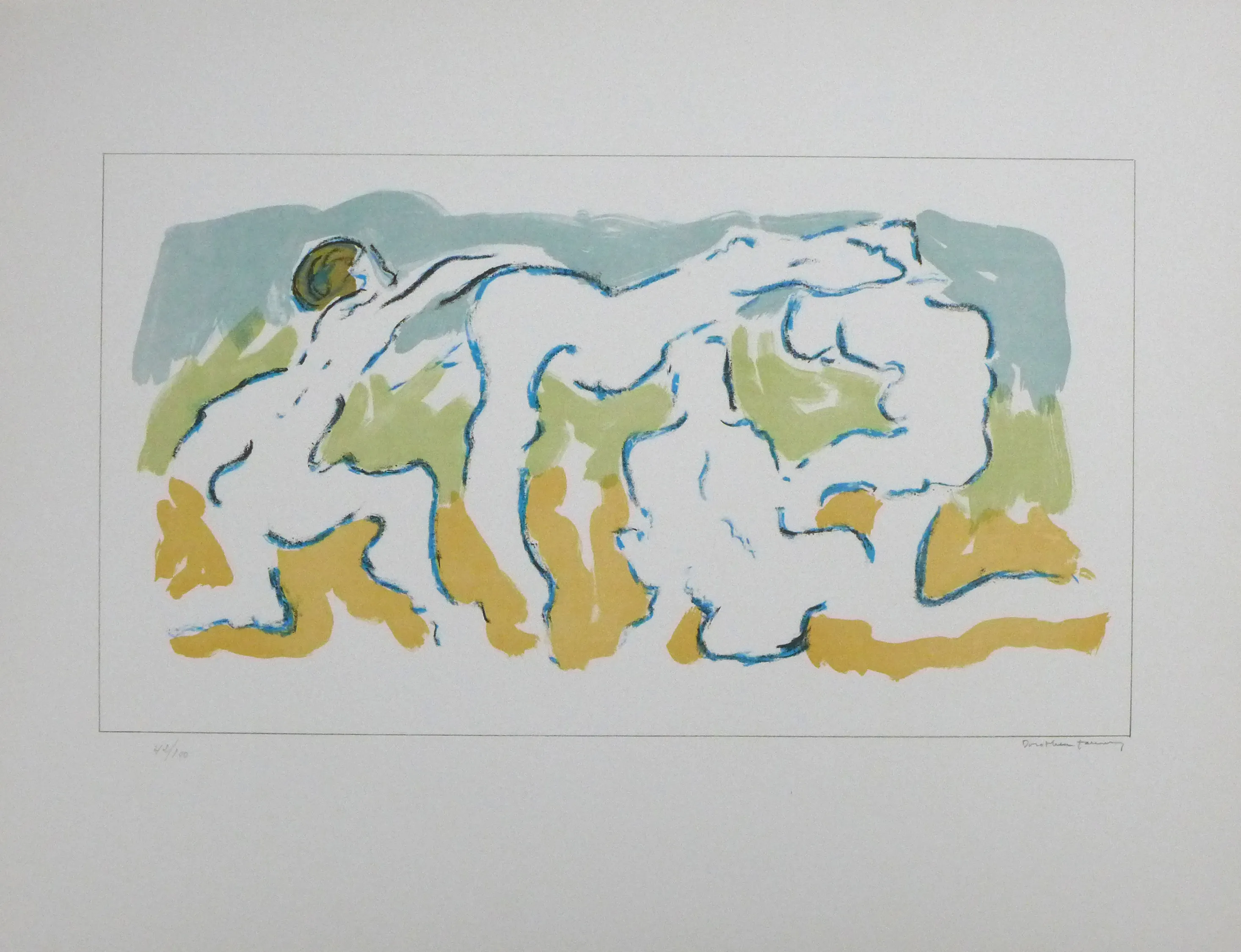 Dorothea TANNING - Sans titre, 1983 - Lithographie signée au crayon