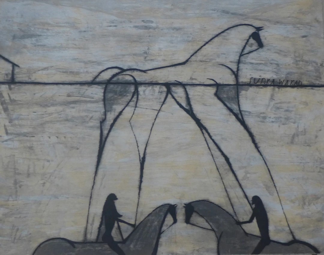 Jose BEDIA - Sunka Wakan, Gravure signée et numérotée