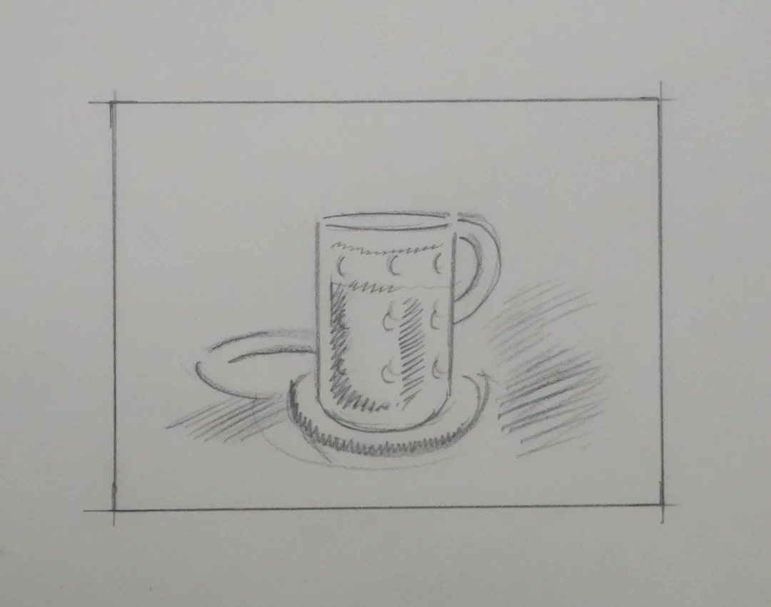 Jean-Emile LABOUREUR : Bock, Dessin original