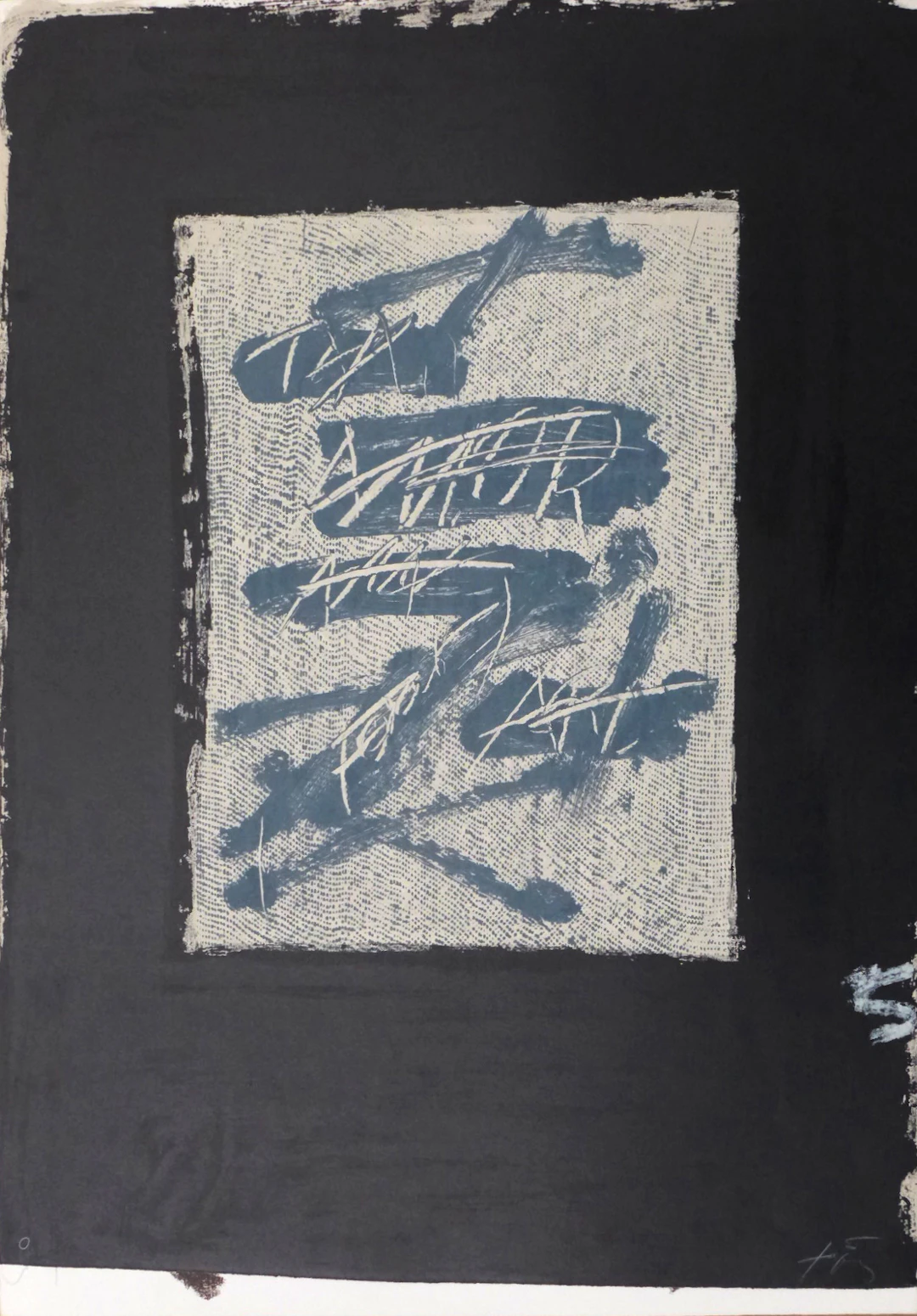 Antoni TAPIES - Llambrec 17, 1975, lithographie