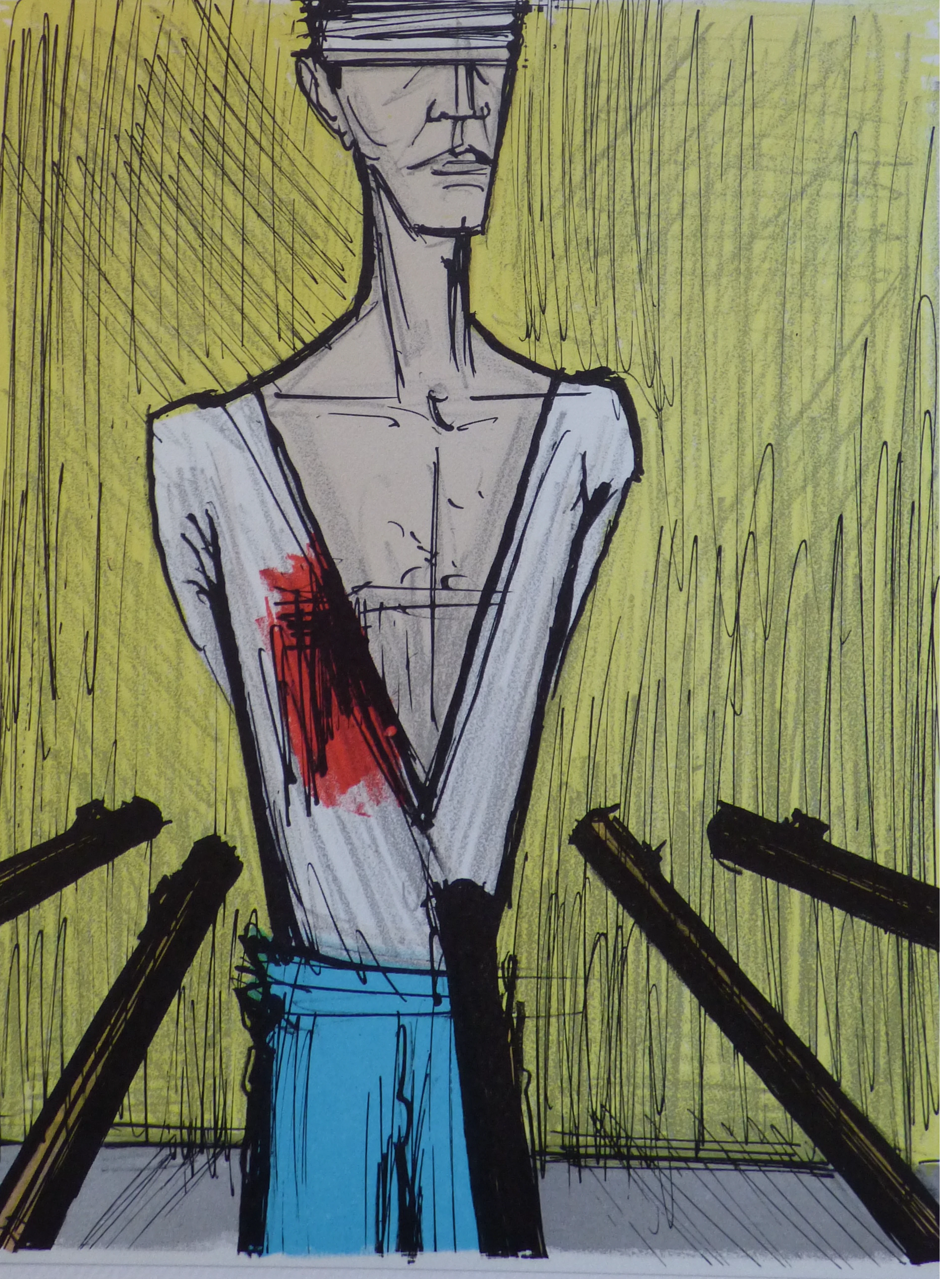 Bernard BUFFET - L’Exécution, 1960 - Lithographie originale
