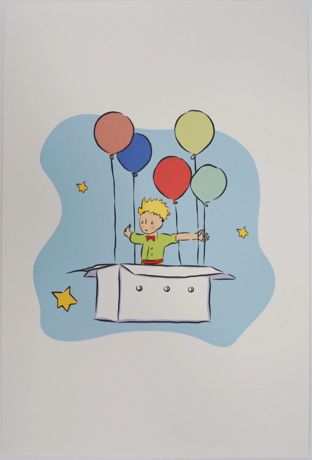 Antoine DE SAINT-EXUPERY : L’anniversaire du Petit Prince - Lithographie