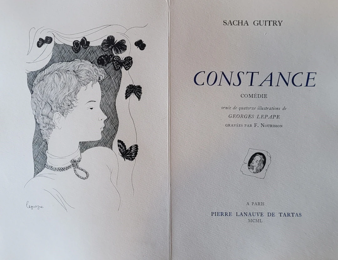 Sacha GUITRY - Constance, 1950 - Première édition