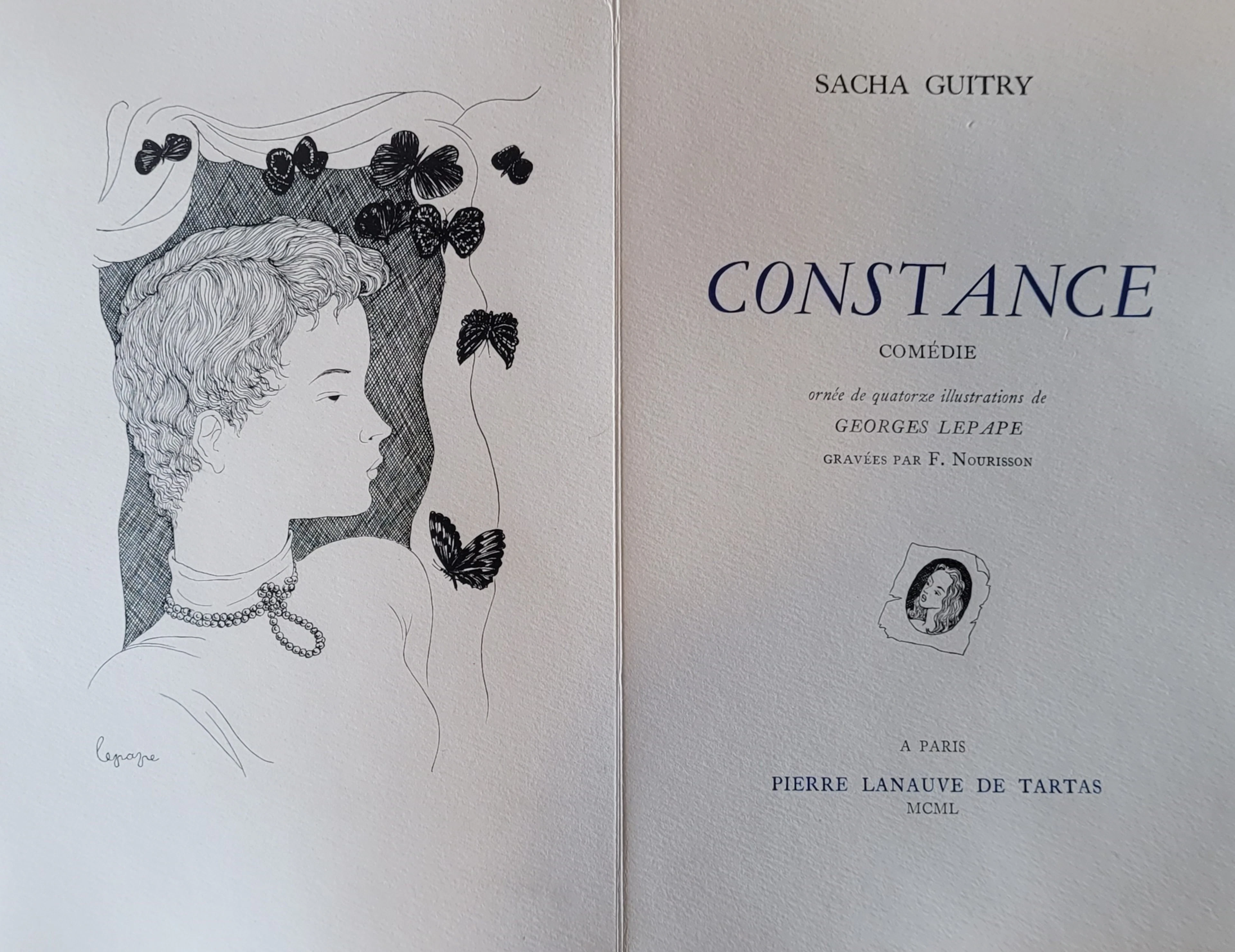 Sacha GUITRY - Constance, 1950 - Première édition