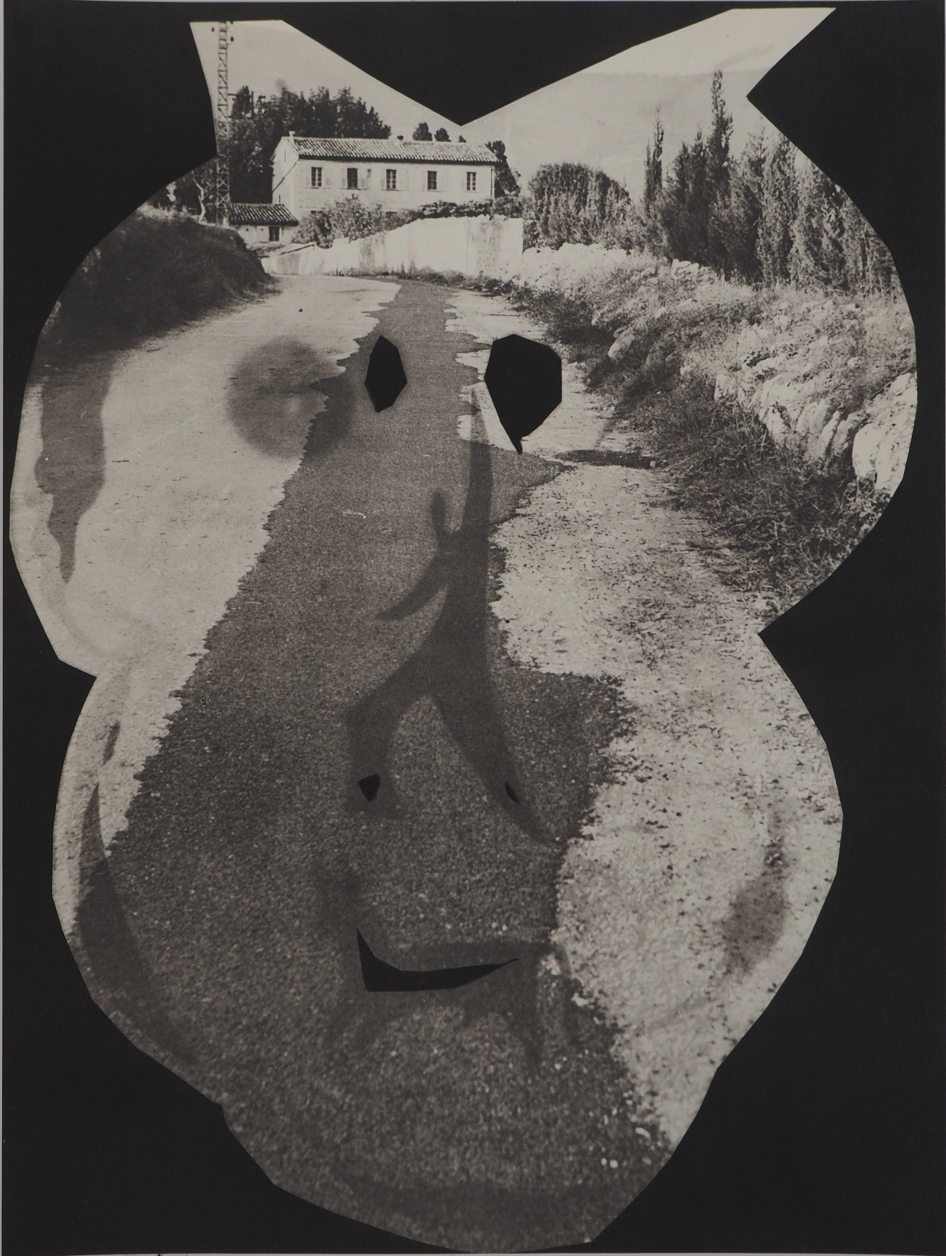 Pablo PICASSO : Diurnes, Masque à la route, Phototypie originale