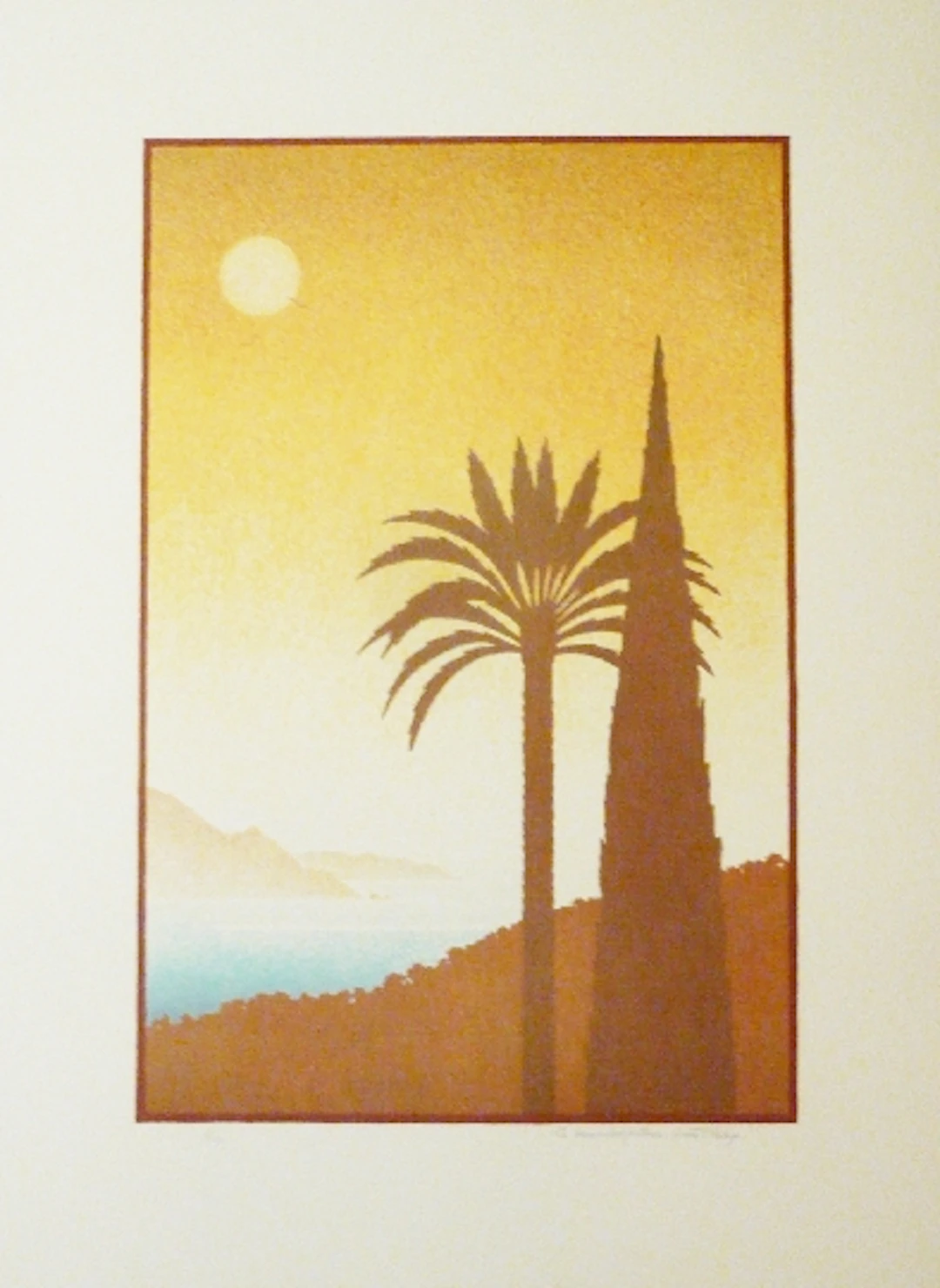 Vicente PASCUAL RODRIGO - Majnun wa layla, 1985 - Lithographie signée au crayon