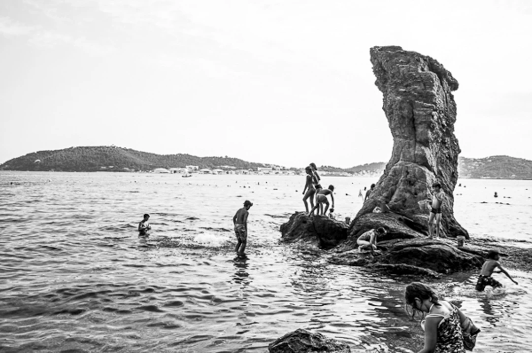 José Nicolas - Toulon 2009, plage de la Mitre - Tirage Lambda