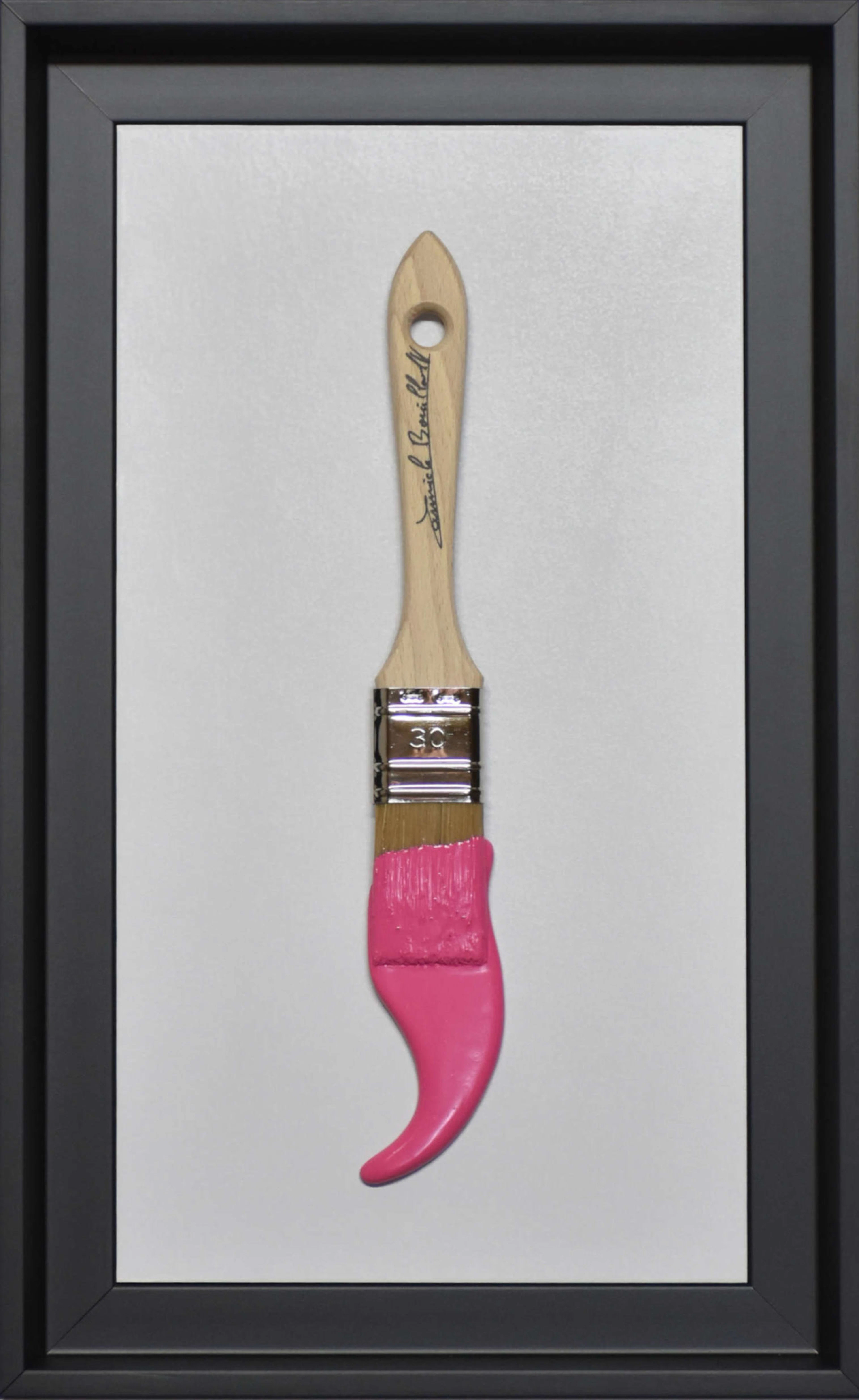 Yannick Bouillault - Painter’s Trophy Pink - Résine Peinte