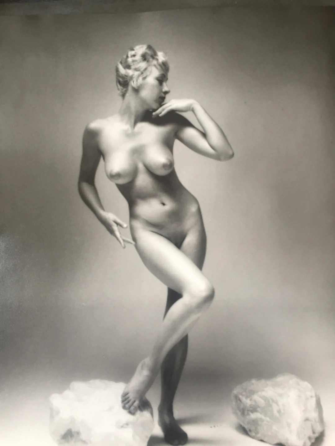 André de DIENES - Nu à la pose, 1960, Photographie originale