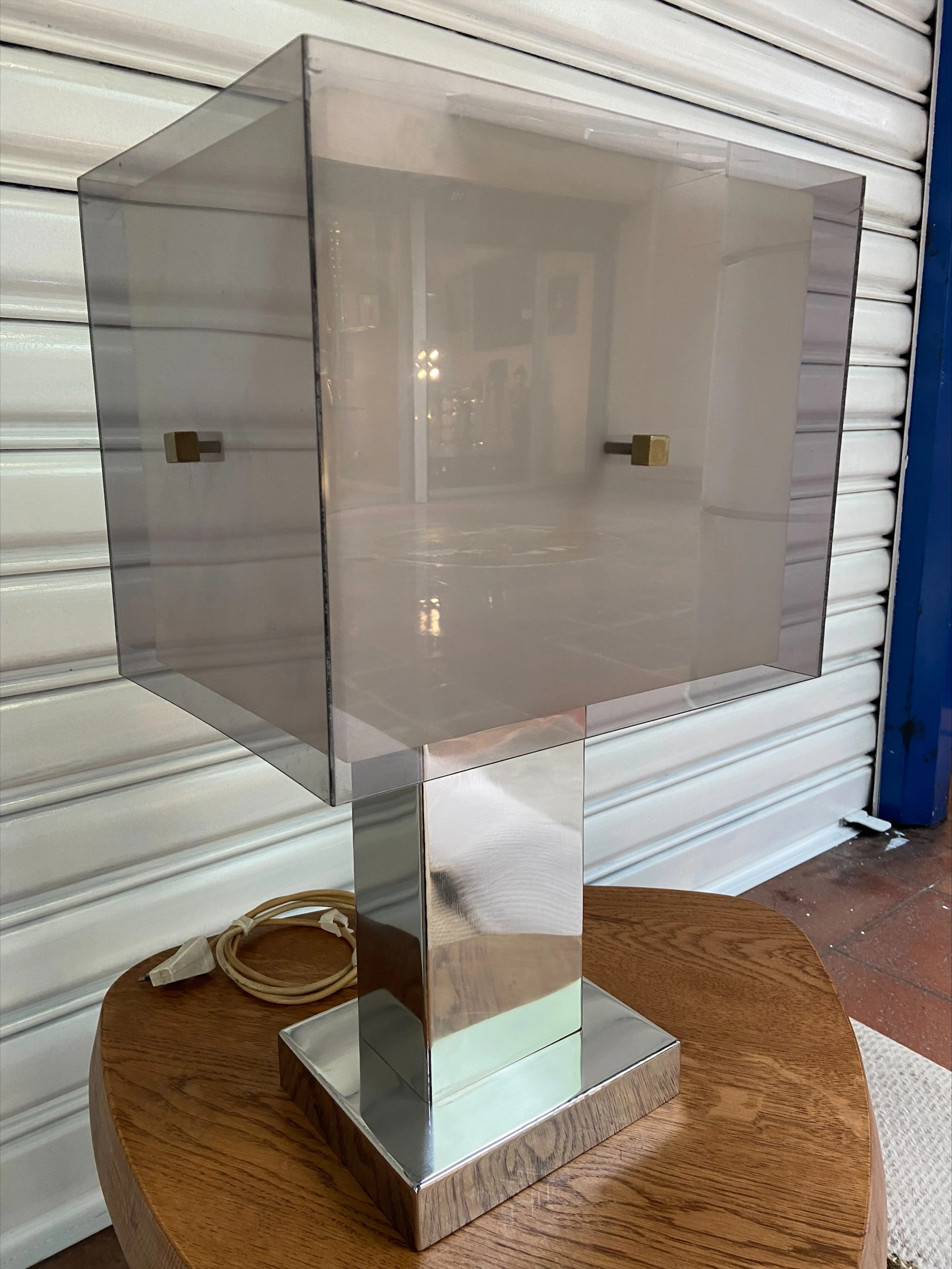 Romeo REGA - Lampe en plexiglass, circa 1970