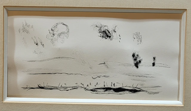 André DUNOYER DE SEGONZAC - Composition, 1964 - Gravure