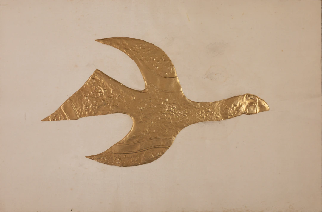 Georges BRAQUE : Thitonos - Gravure réhaussée à l’or