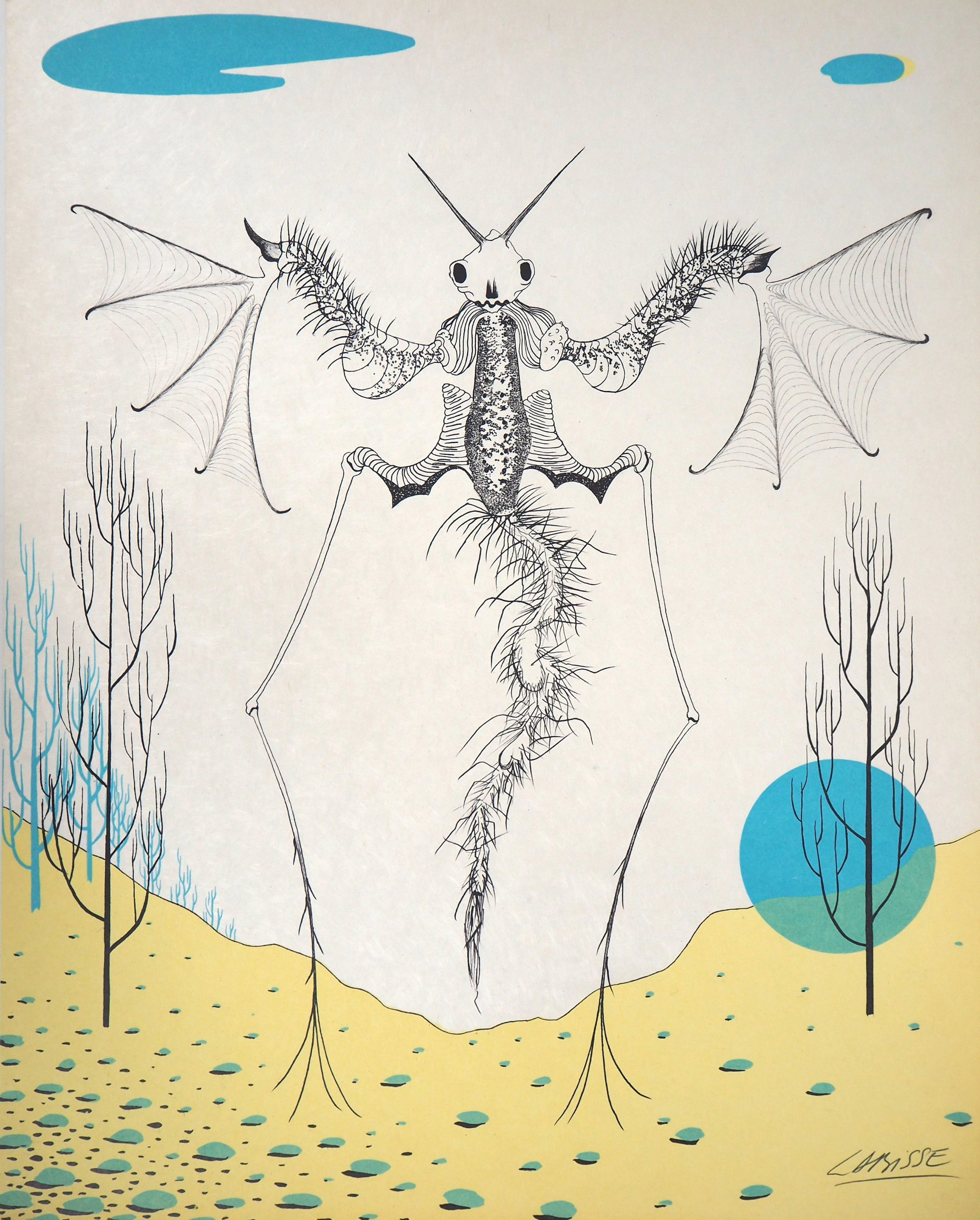Félix LABISSE : L’Angelot, Lithographie originale, signée