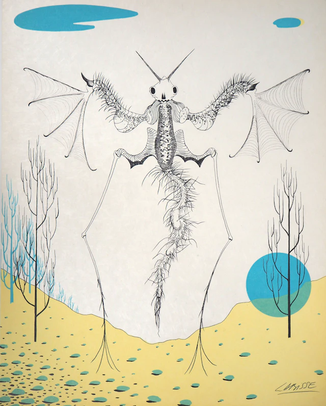 Félix LABISSE : L’Angelot, Lithographie originale, signée