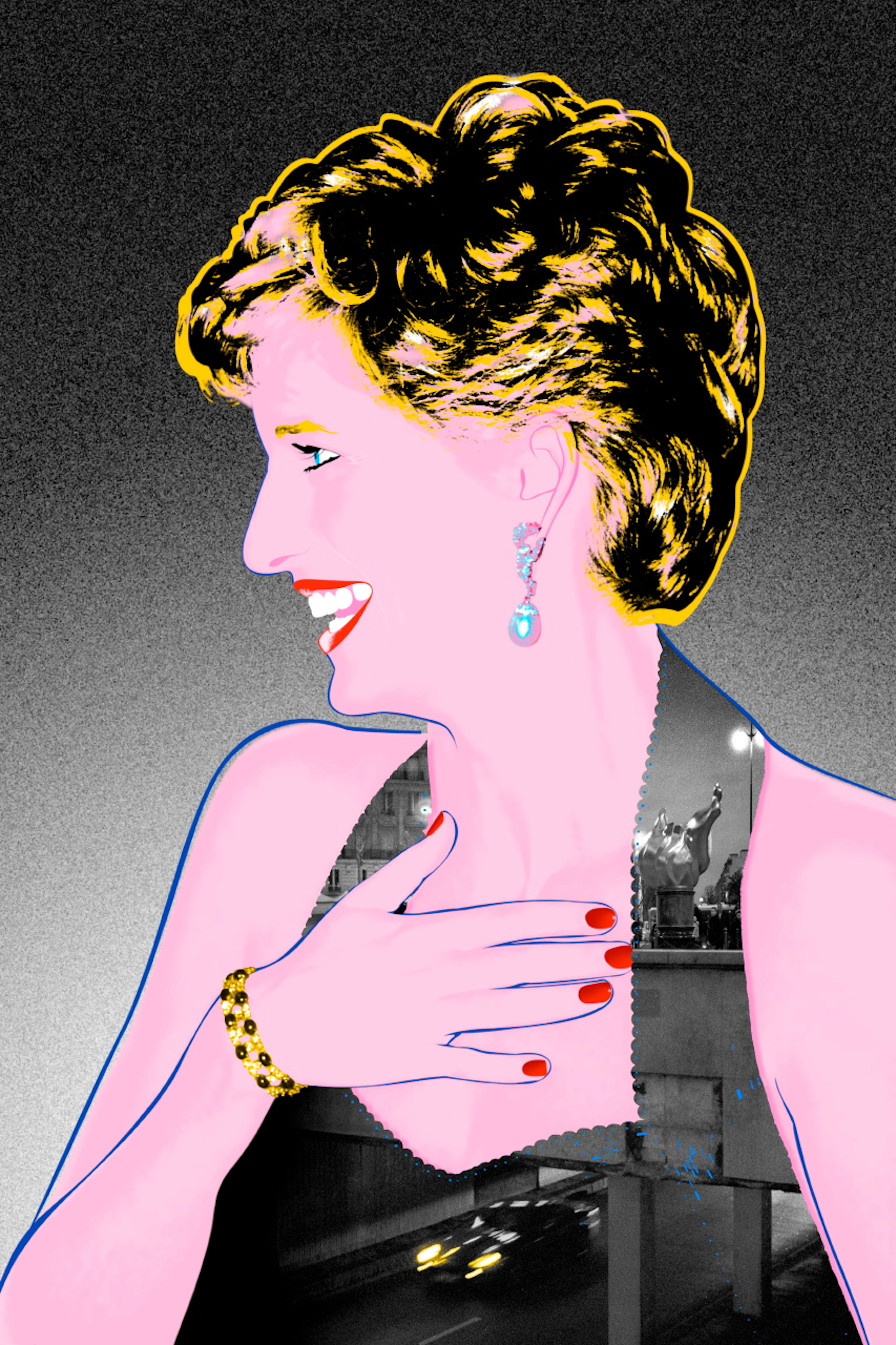 Francis APESTEGUY - Diana, 2007 - Tirage numérique signé