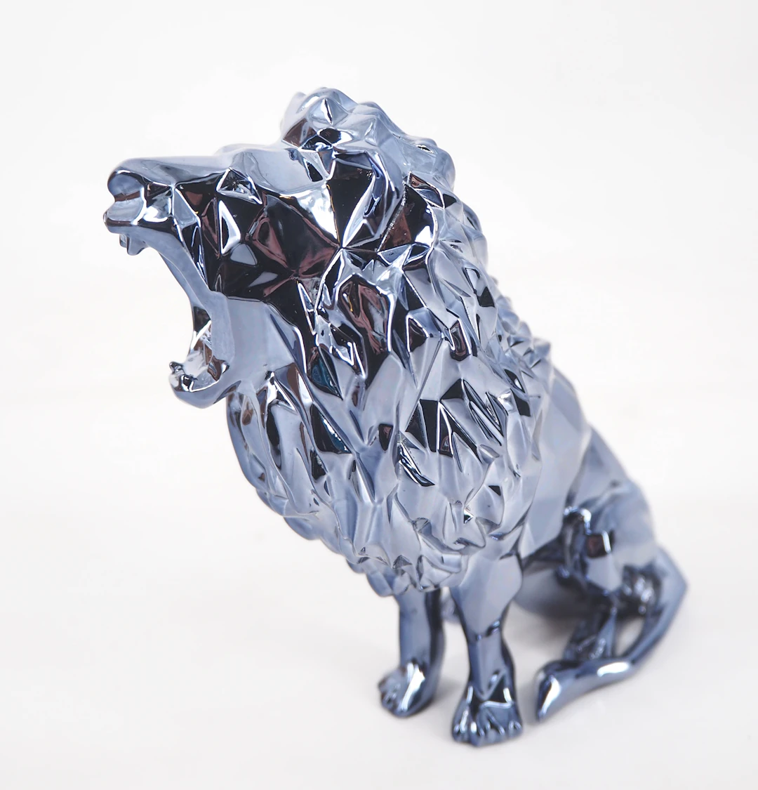 Richard ORLINSKI : Lion Spirit (Silver edition) - Sculpture originale