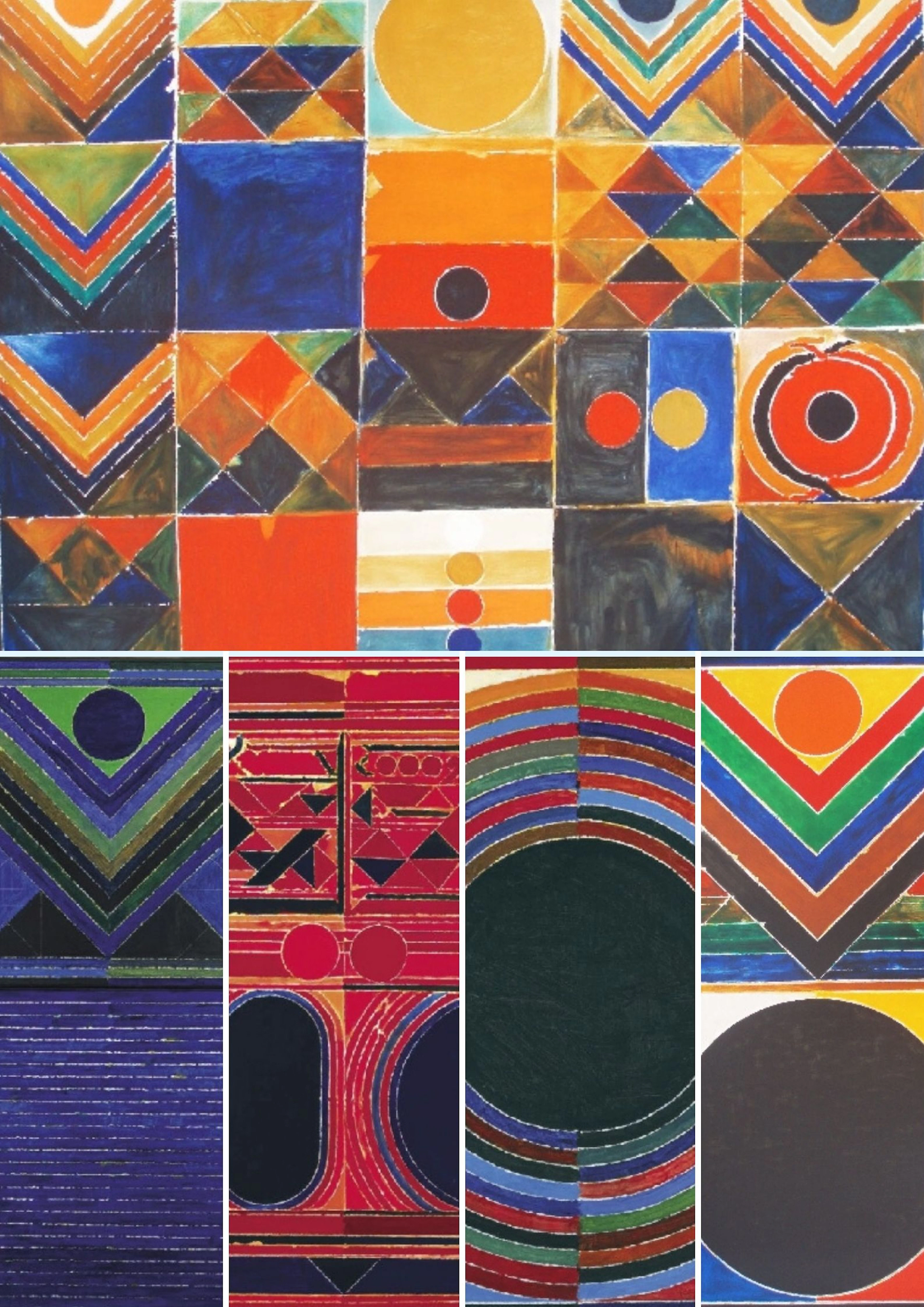 Sayed RAZA - Ensemble de 7 lithographies originales