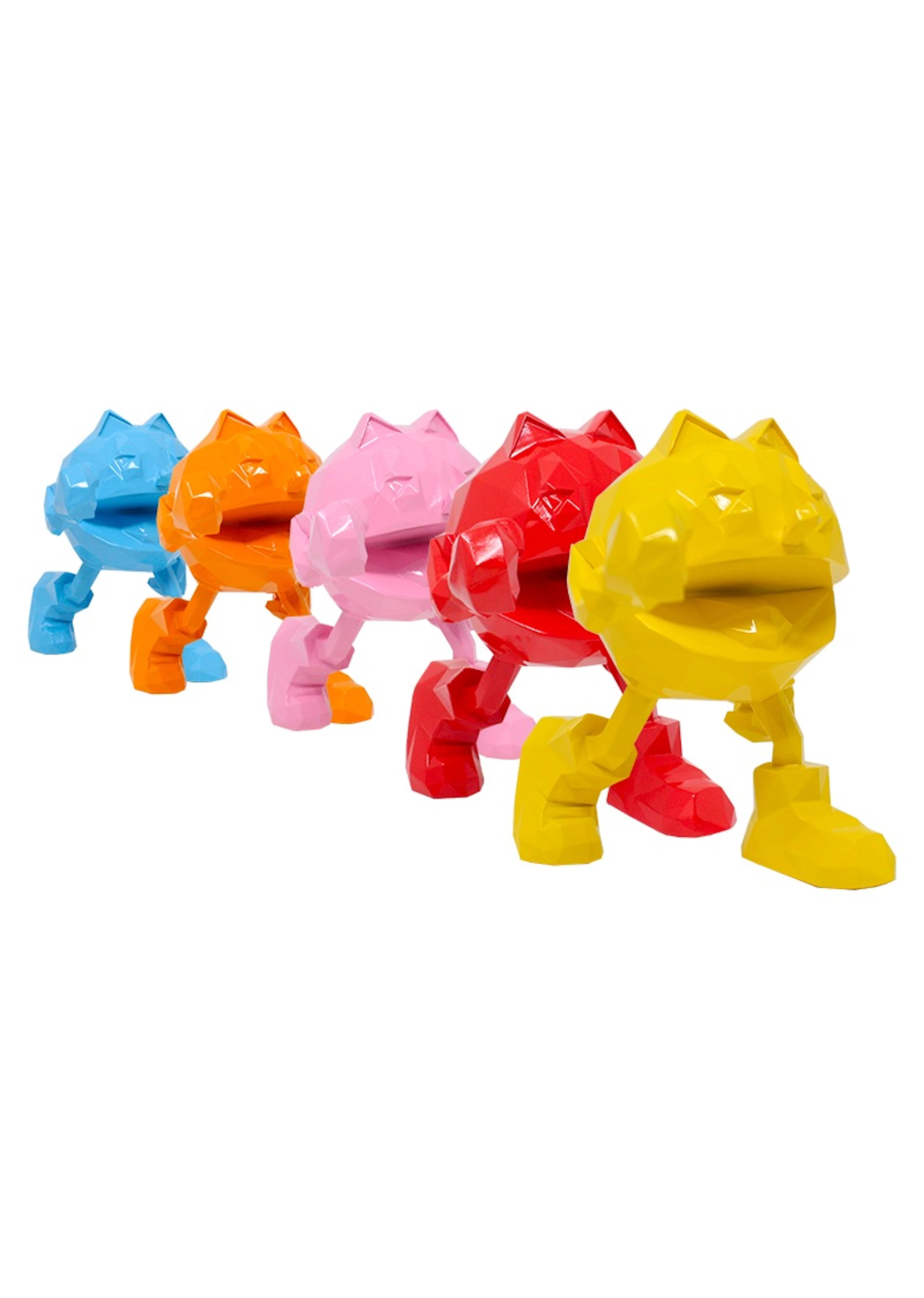 Richard ORLINSKI - Pac-Man Family - Sculpture