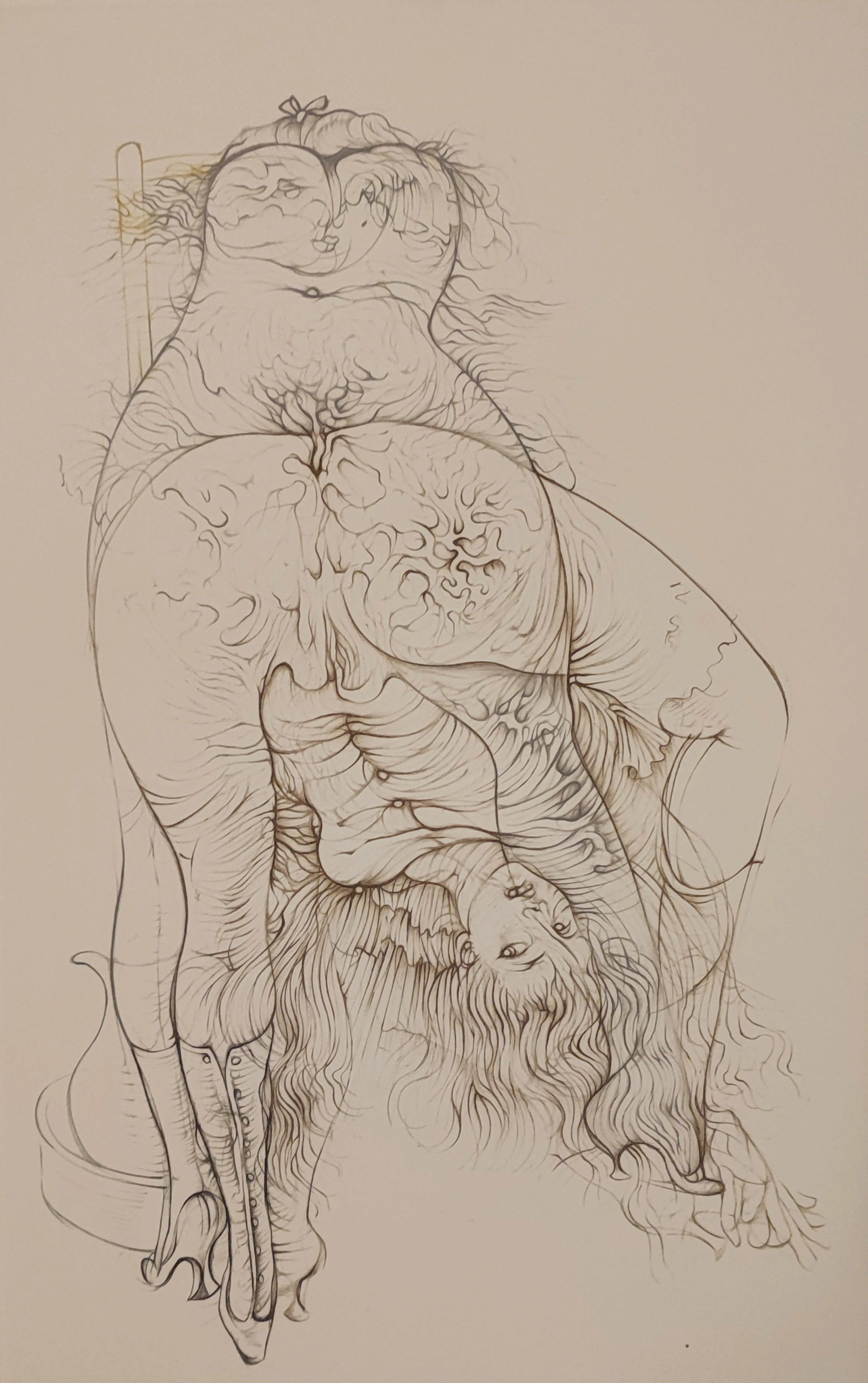 Hans BELLMER - La toilette ou L’envers vaut l’endroit, 1972 - Gravure