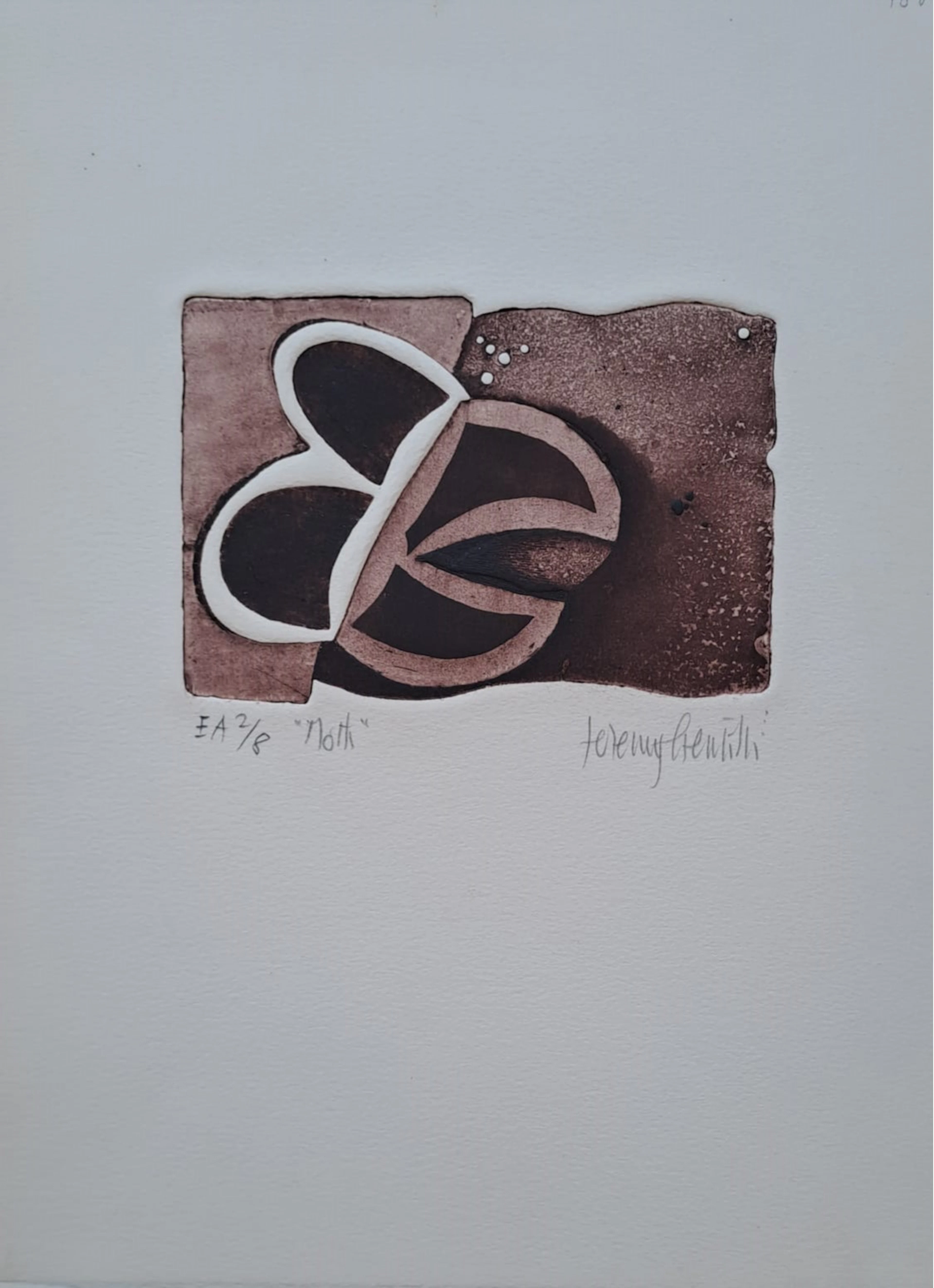Jérémy Gentilli - Moth - Eau-forte signée, justifiée EA numérotée 2/8 au crayon
