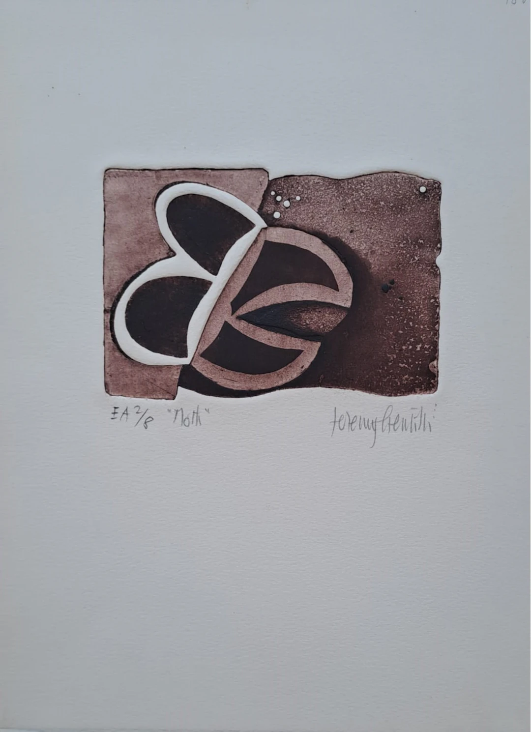 Jérémy Gentilli - Moth - Eau-forte signée, justifiée EA numérotée 2/8 au crayon