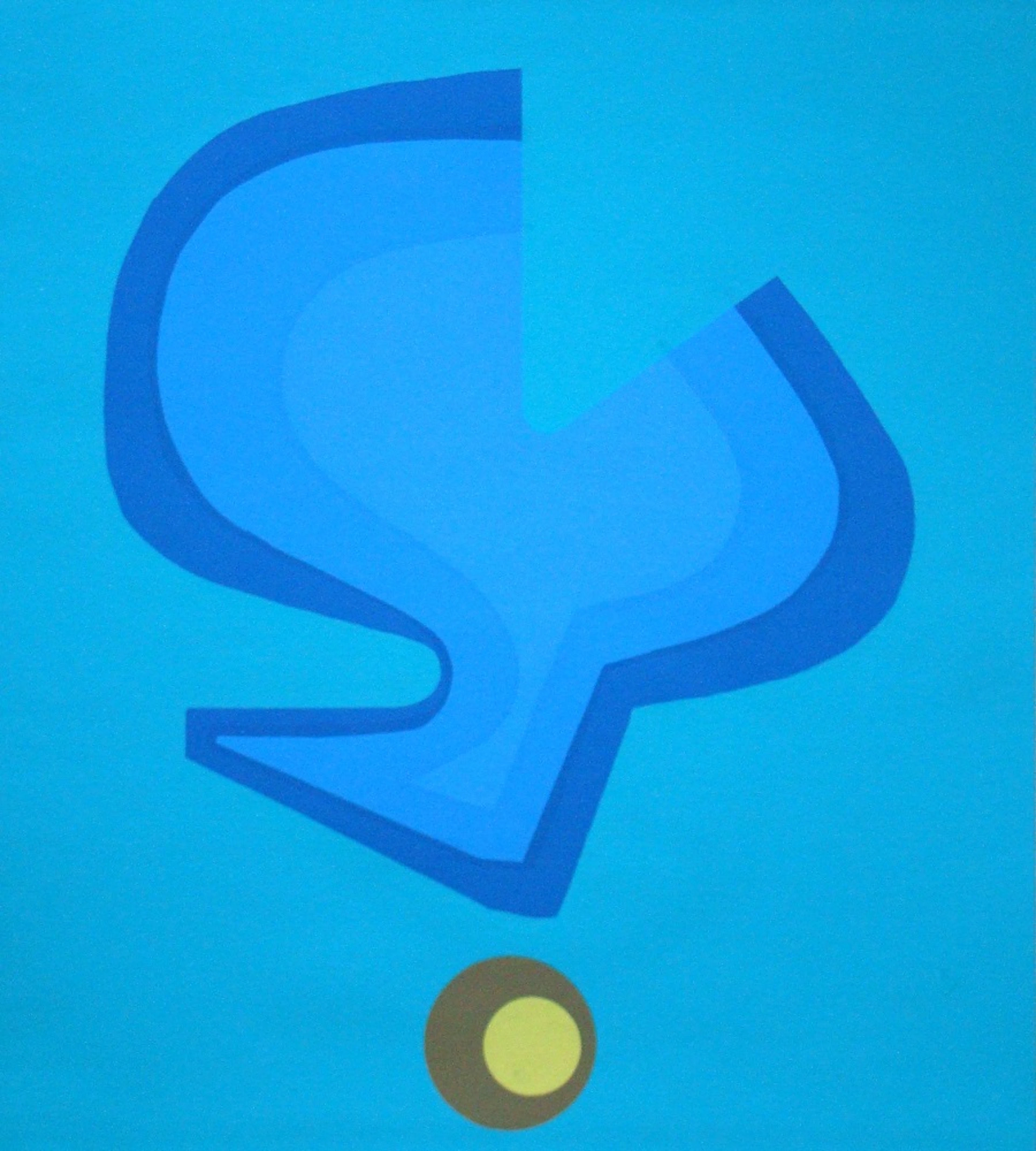 Edgard PILLET - Composition abstraite, 1967 - Sérigraphie originale
