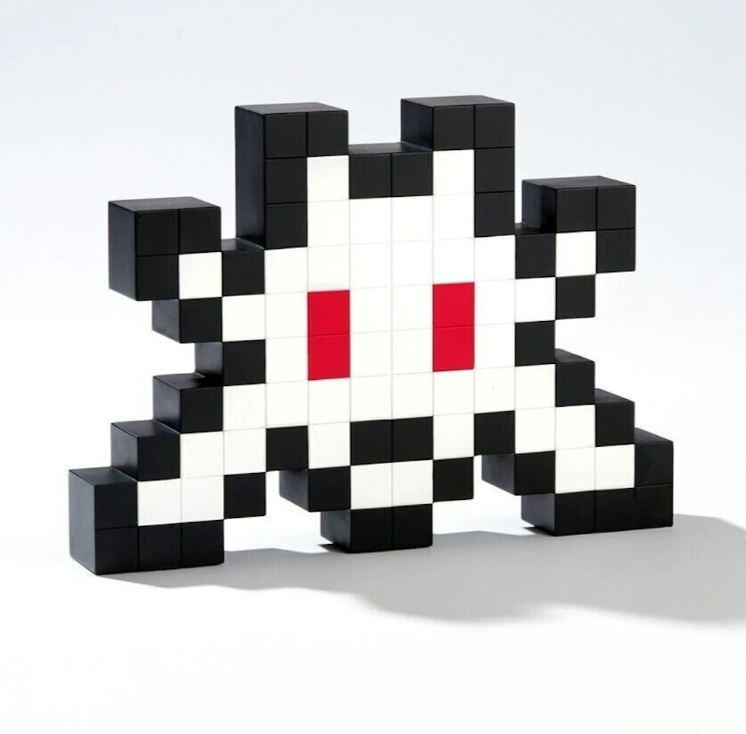 INVADER - 3D LITTLE BIG SPACE - sculpture signée et numérotée