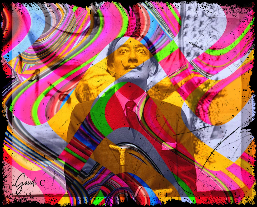 Gaudi .C -SALVATORE DALI POP ART 1 (2021)